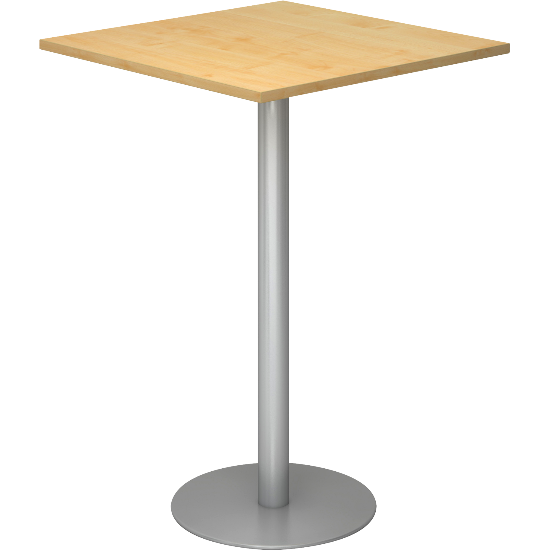 Stehtisch eckig 80 x 80 cm