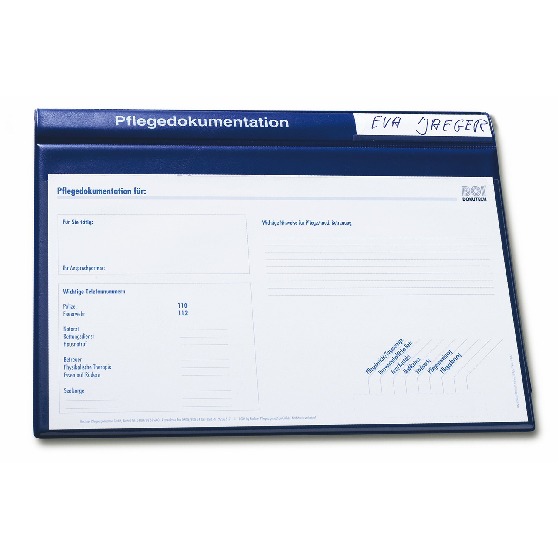 Patienten-Dokumentationsmappe "system-line"