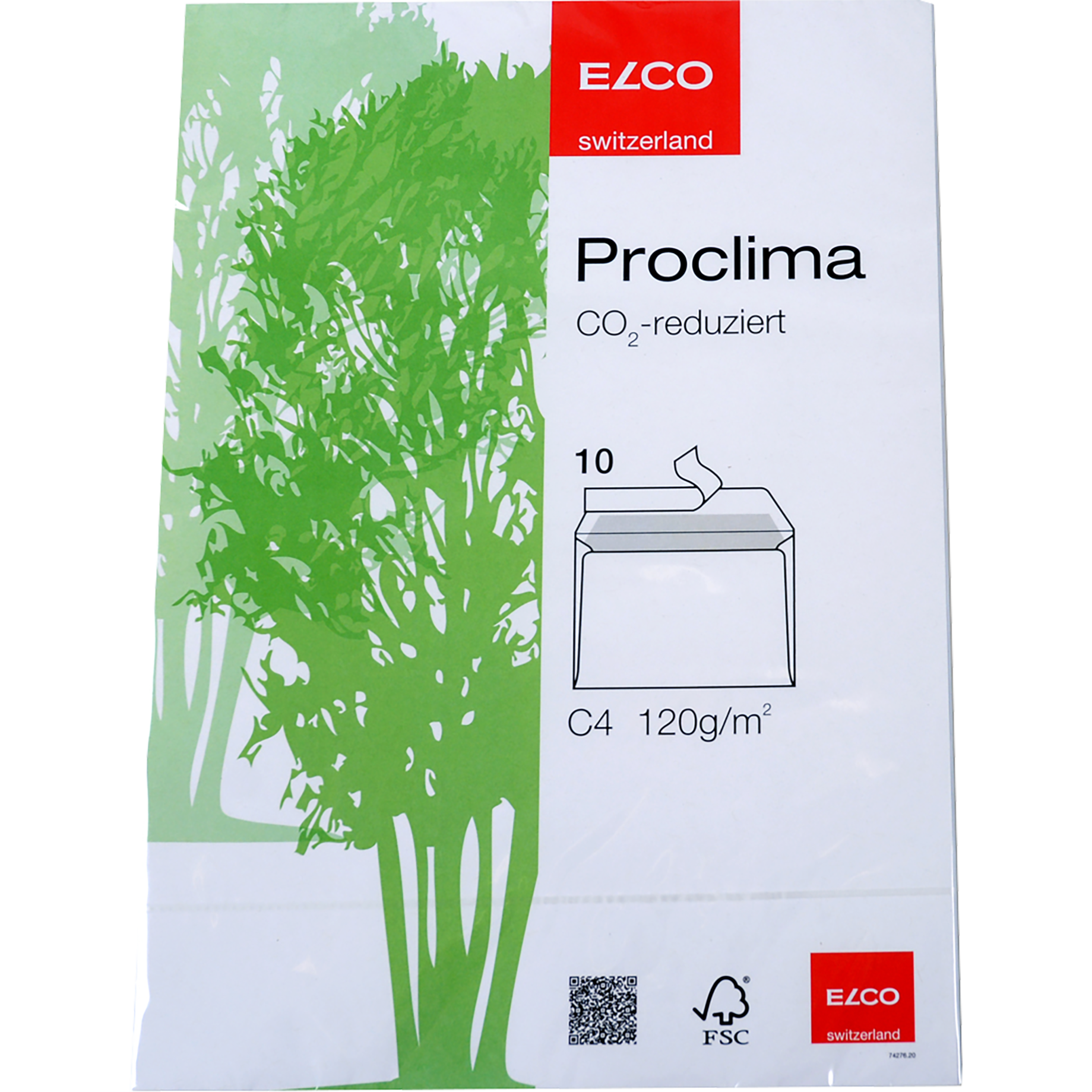 Briefumschlag Proclima DIN C4, Kleinpackung