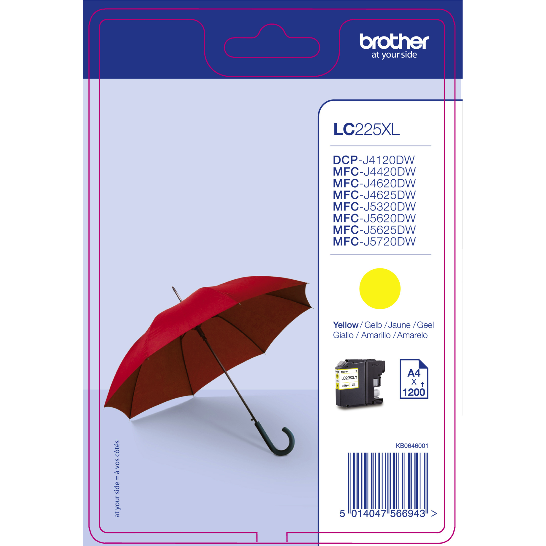 Inkjetpatrone LC225XL