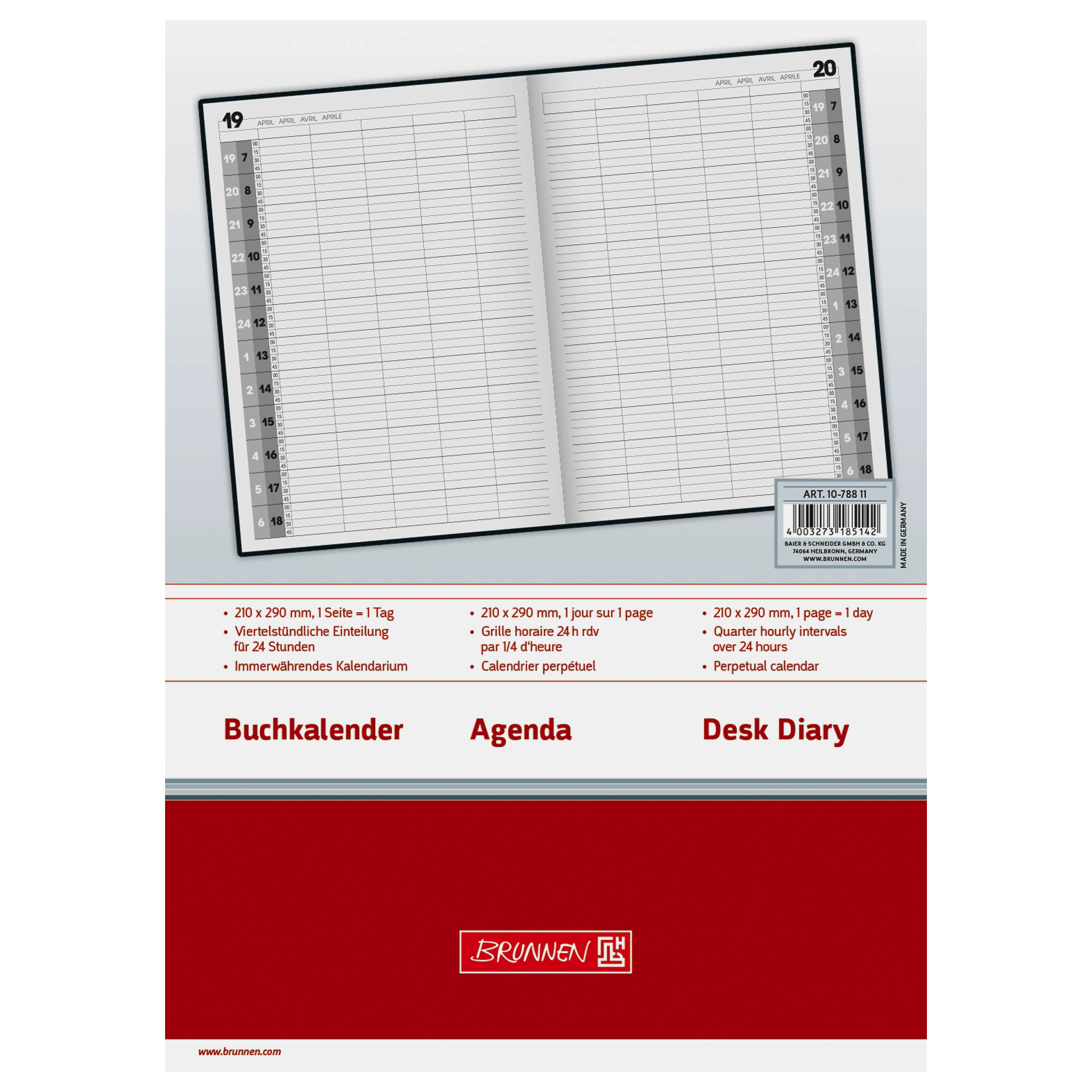 Dienstleistungskalender Agenda 24