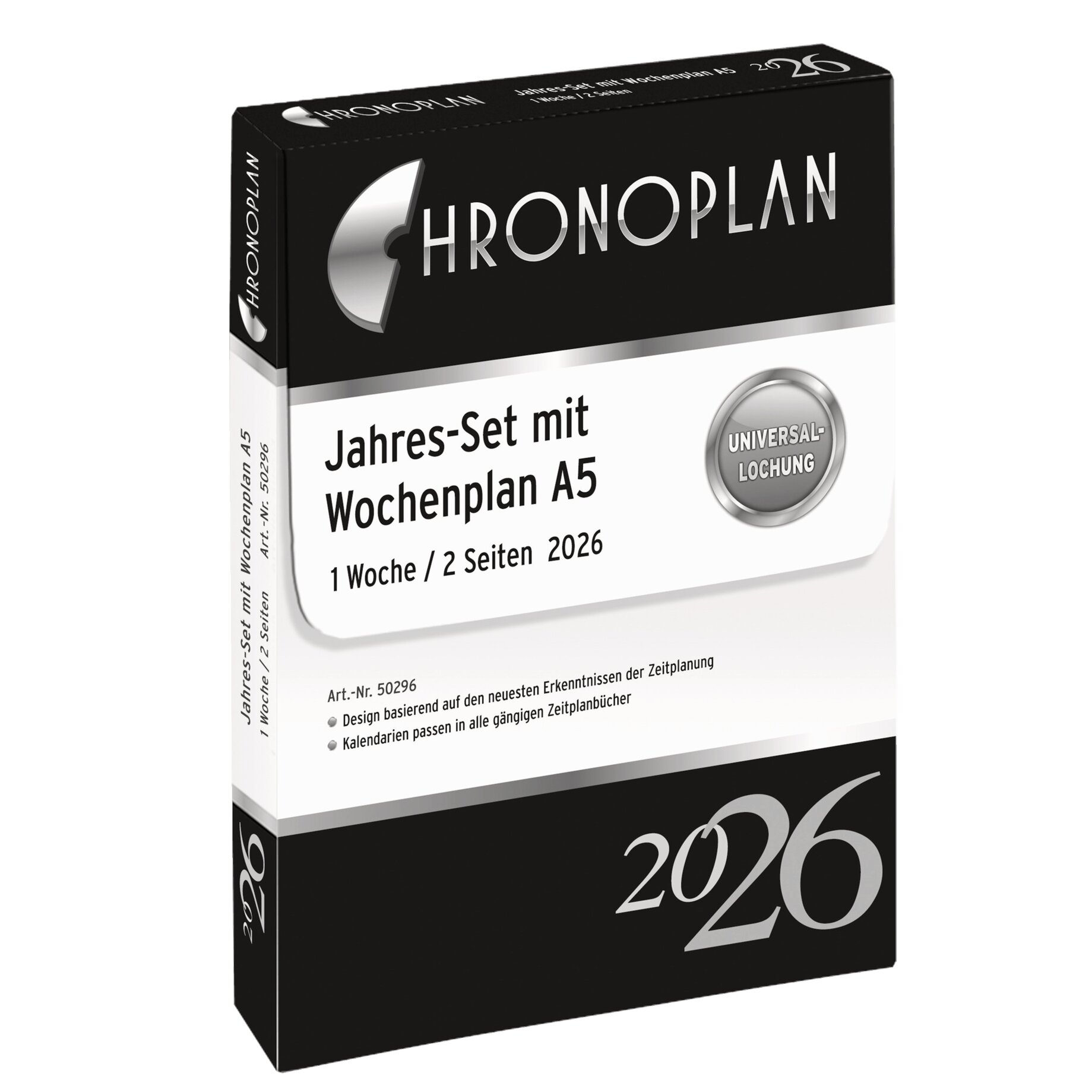 Kalendarium Jahres-Set Wochenplan A5