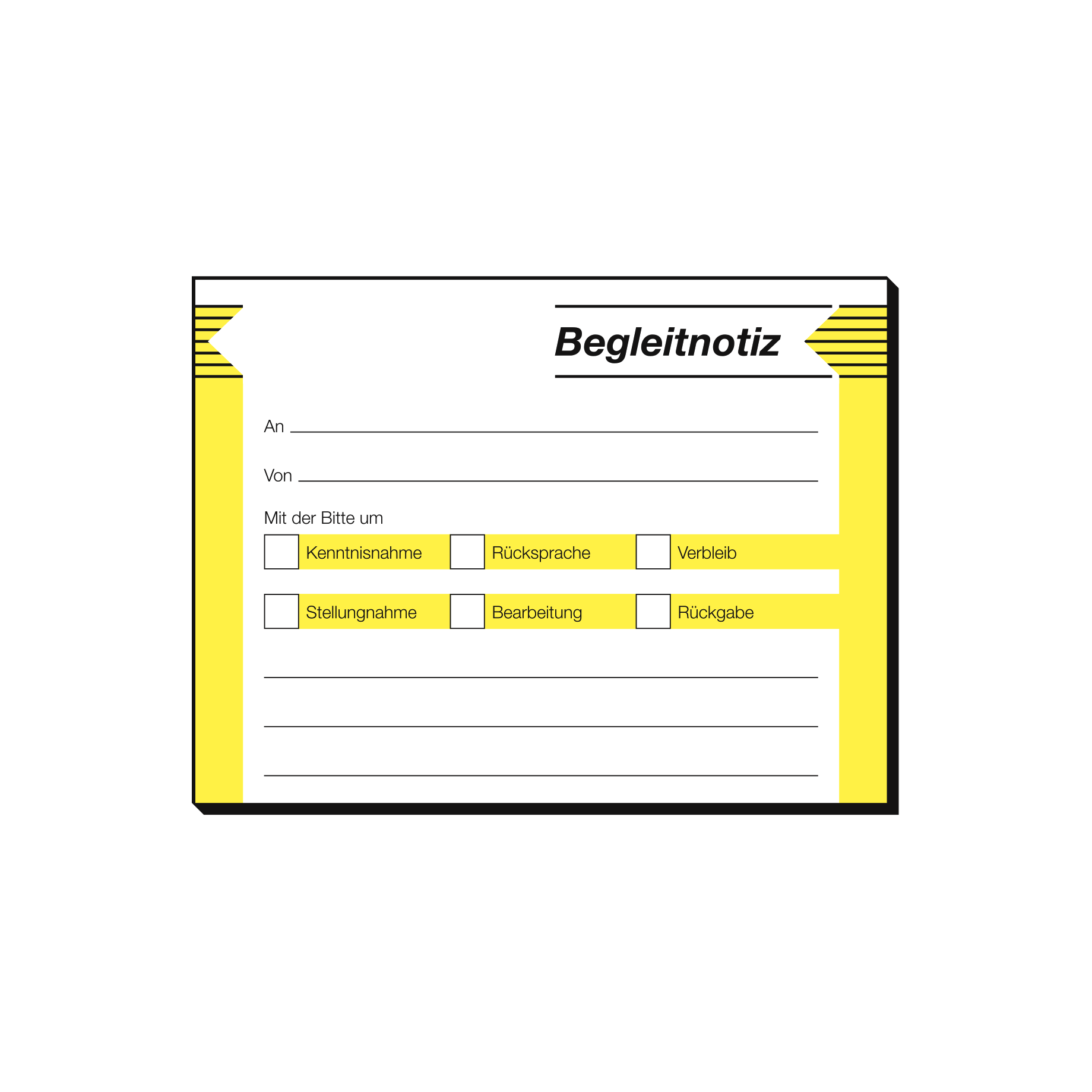 Begleitnotiz