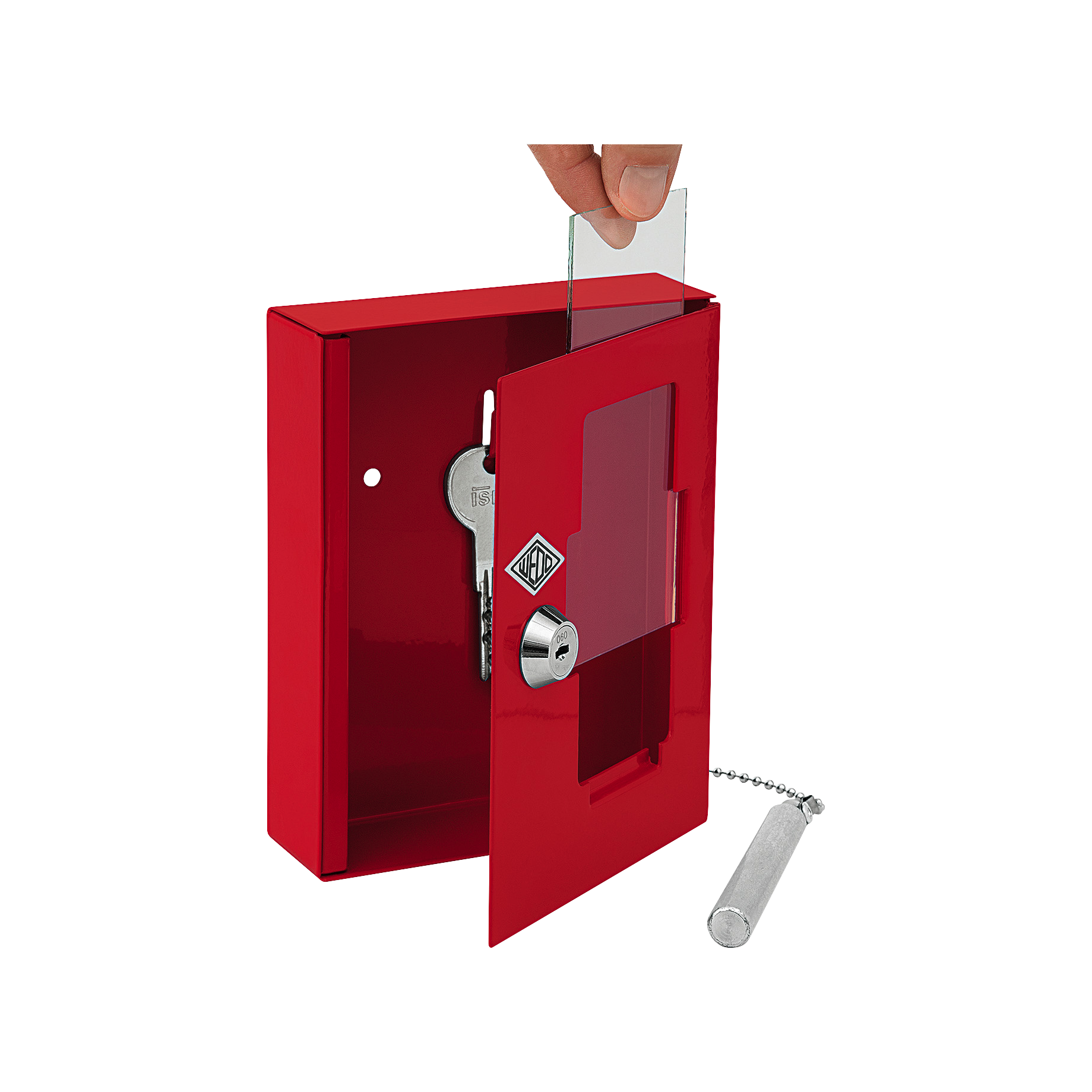 Notschlüsselkasten mit Klöppel