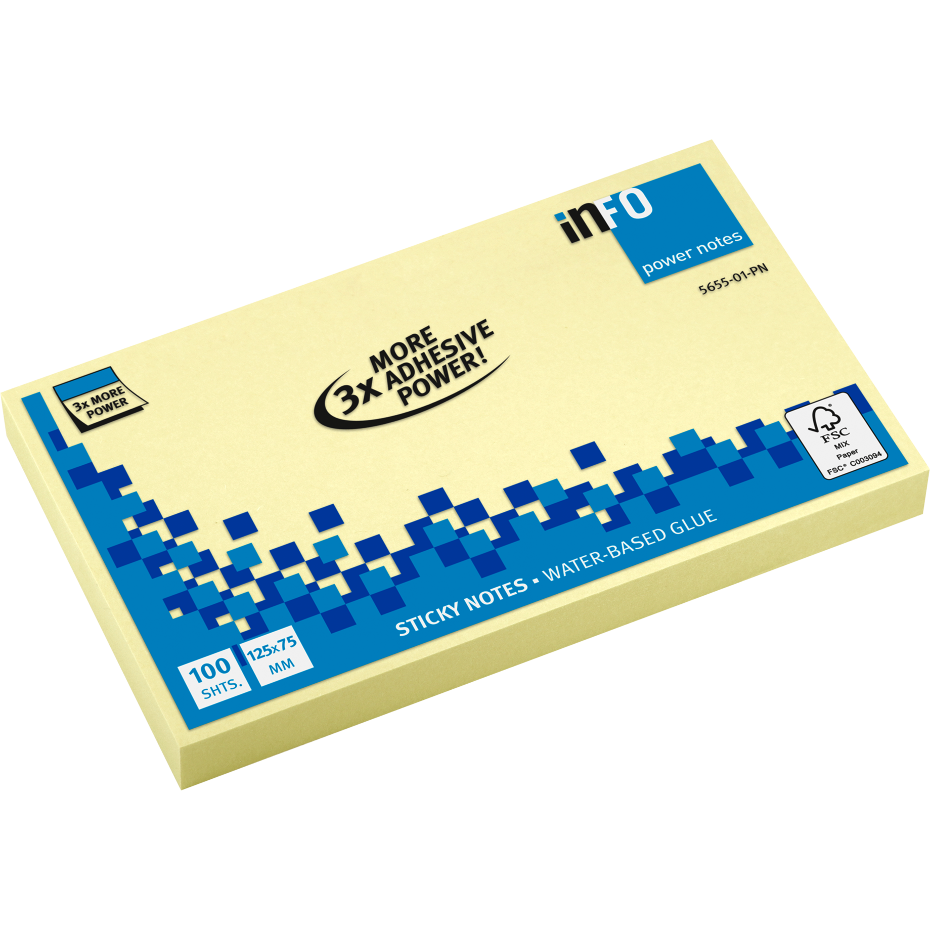 Haftnotizen Power Notes - gelb