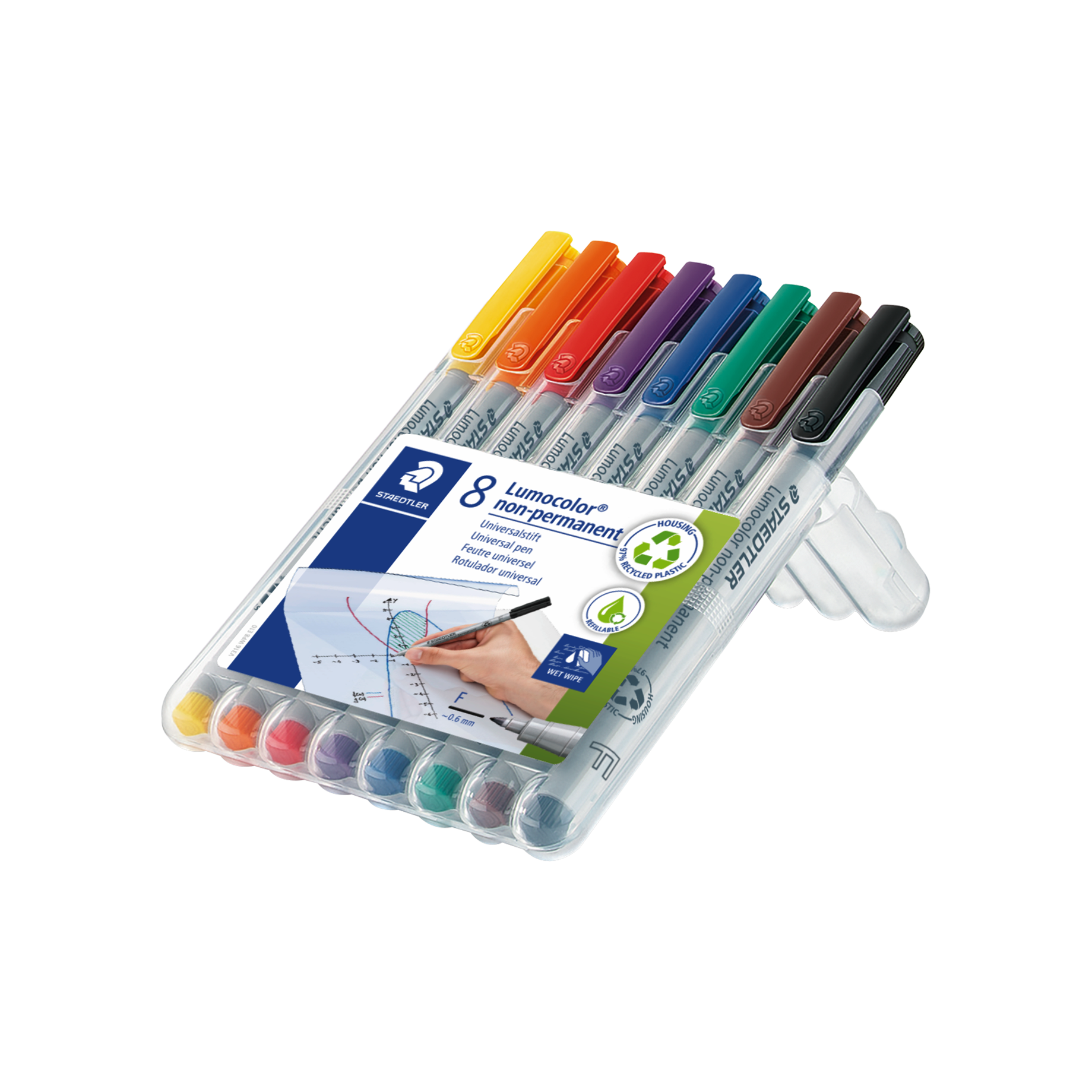 Lumocolor® non-permanent Faserschreiber F