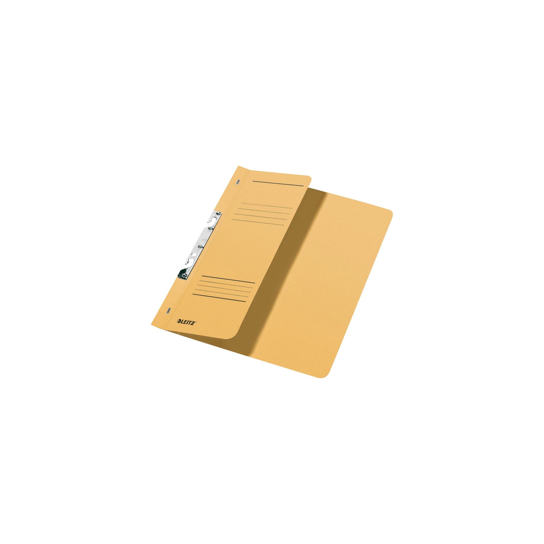Schlitzhefter, halber Vorderdeckel