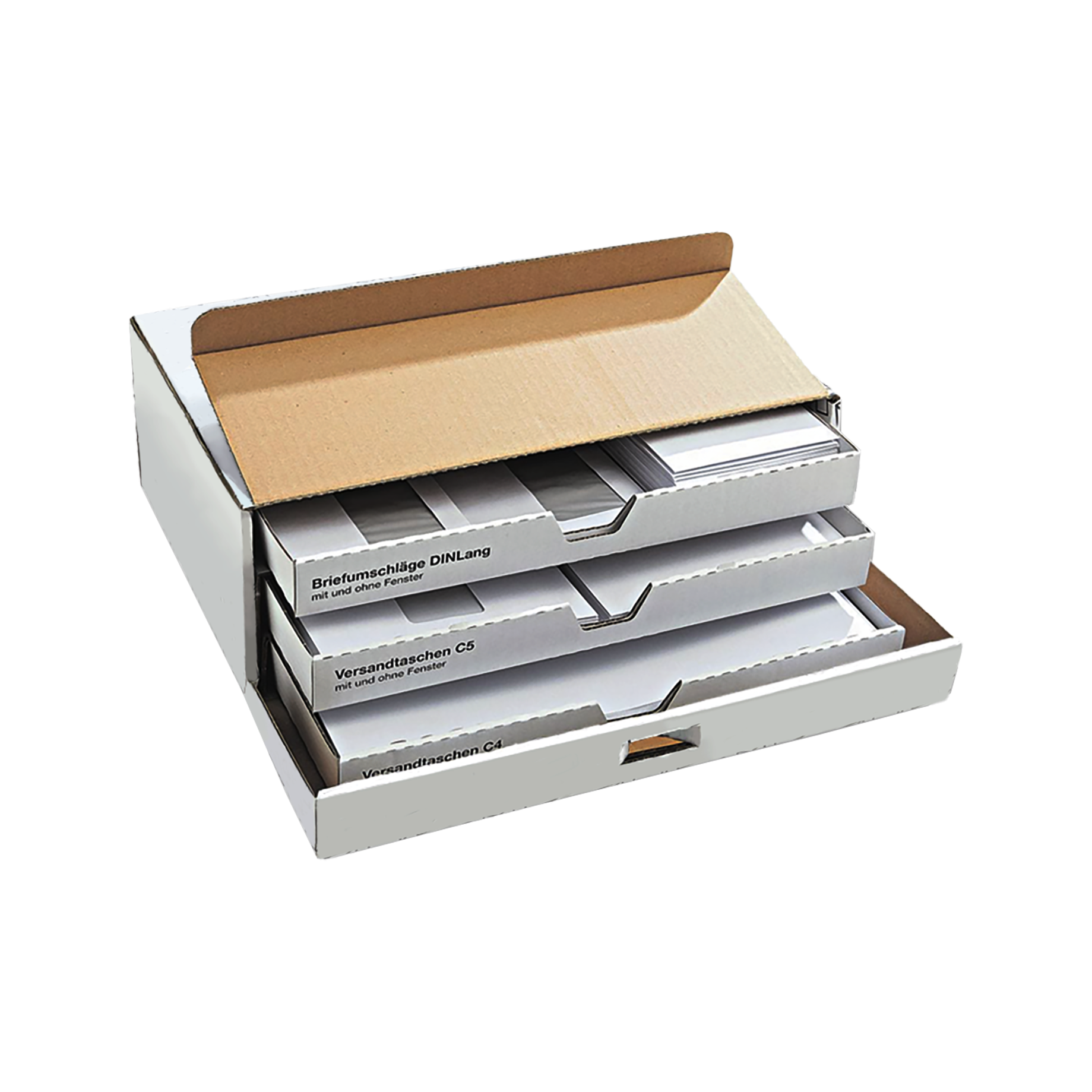 Briefumschlag-Versandtaschen Versenderbox