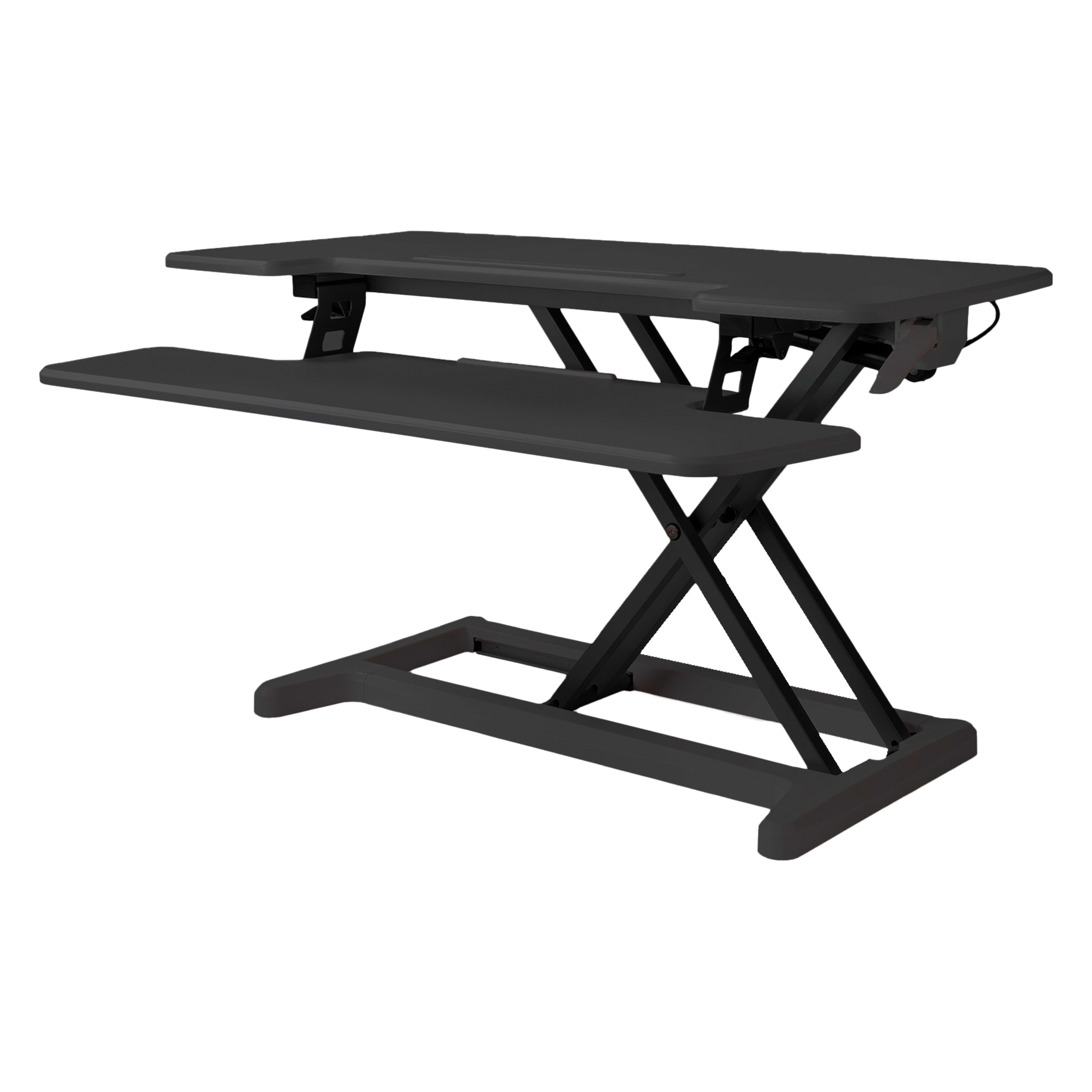 Sitz-Steh-Schreibtischaufsatz Desk Riser 2