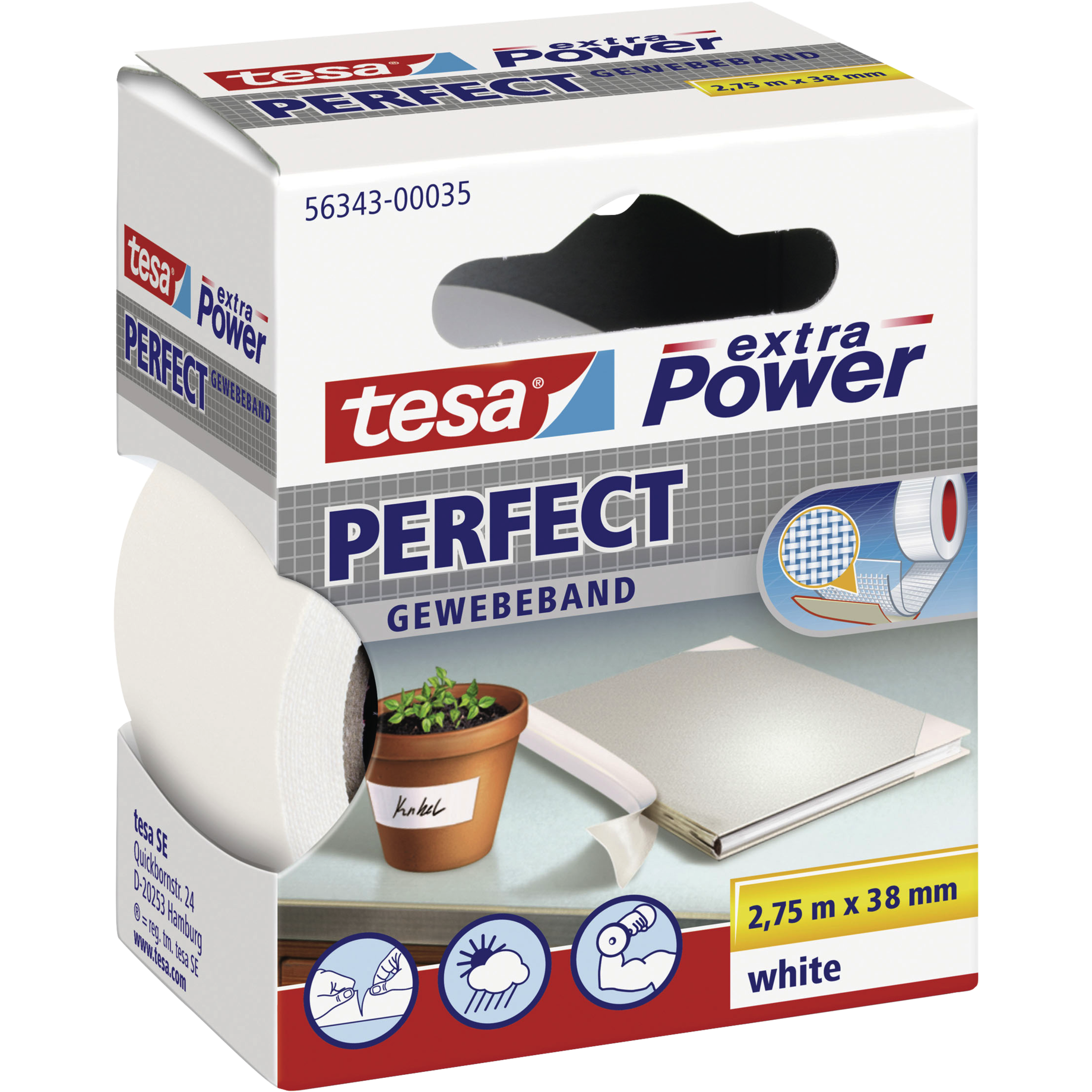 extra Power® Perfect Gewebeklebeband