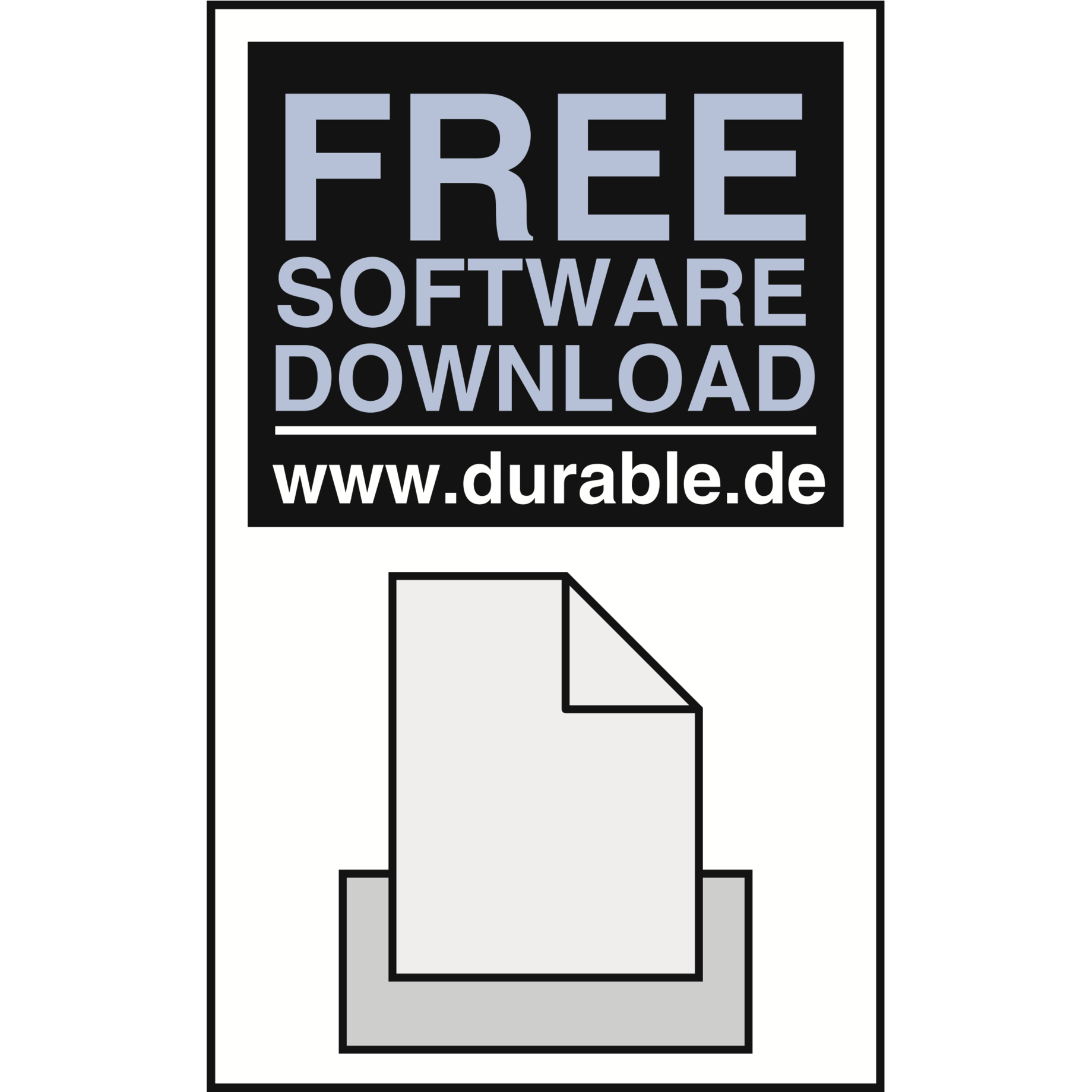 Infotafel INFO SIGN STAND A4