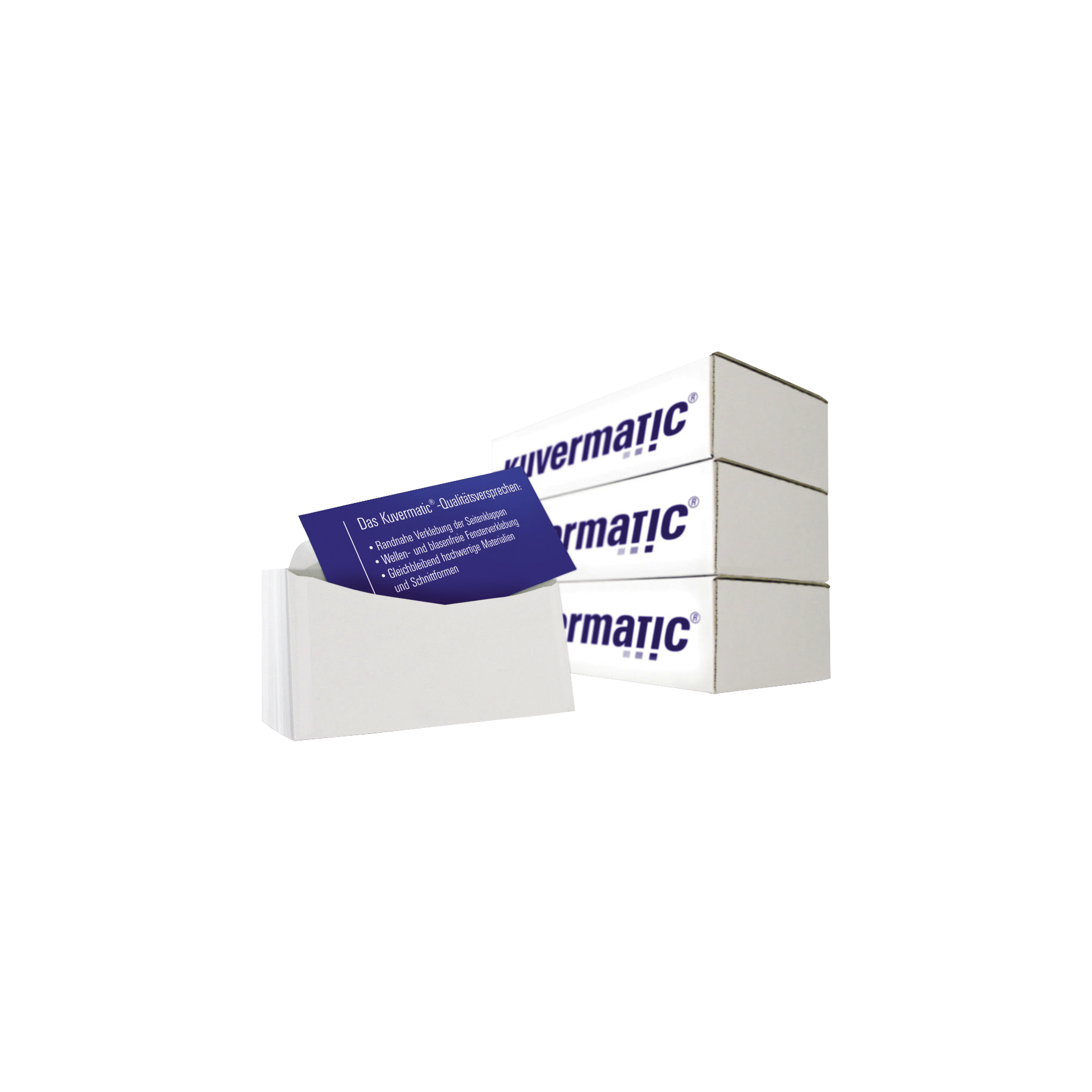 Sicherheitsumschlag Kuvermatic® mit Zahlenmeer
