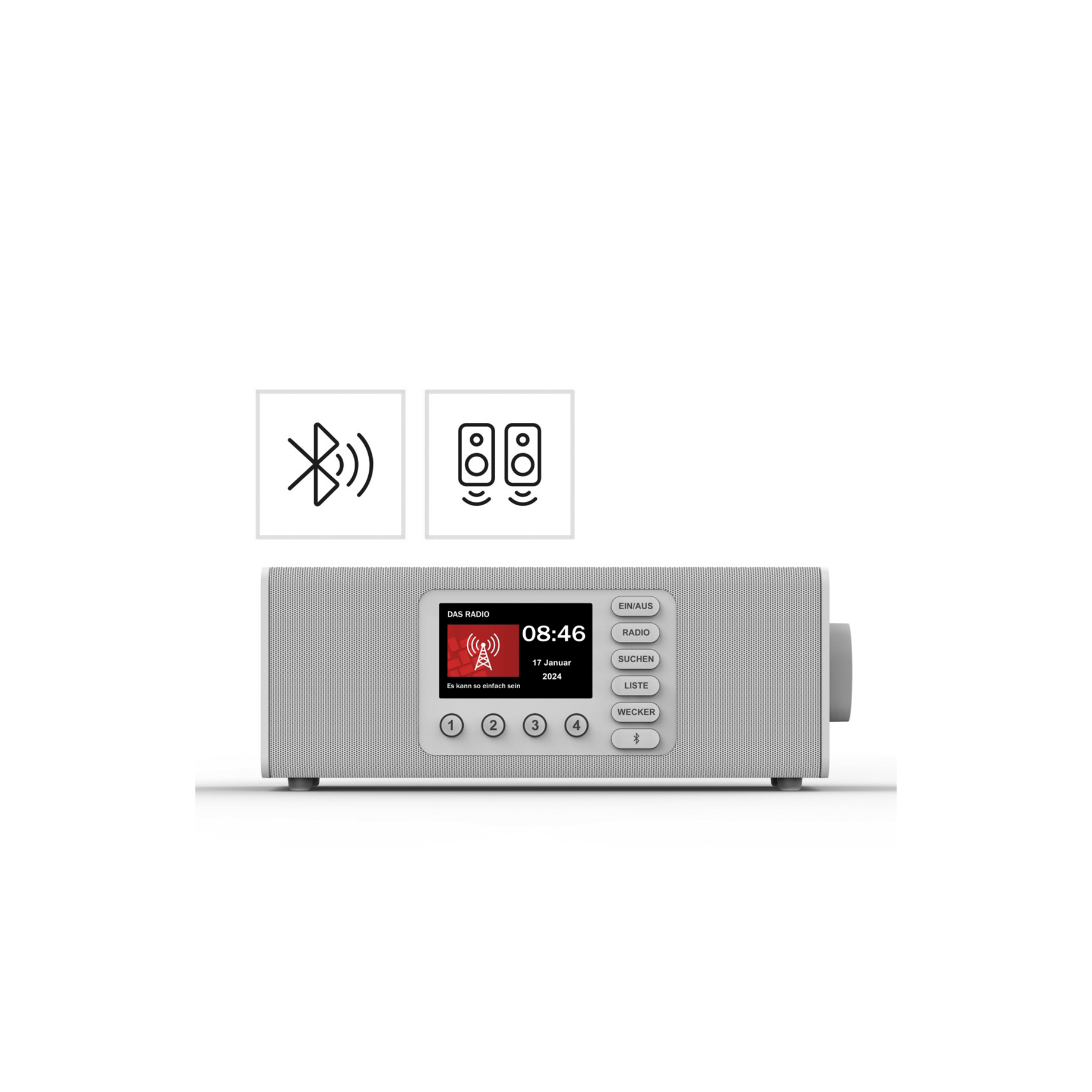 Digitalradio DR2002BT