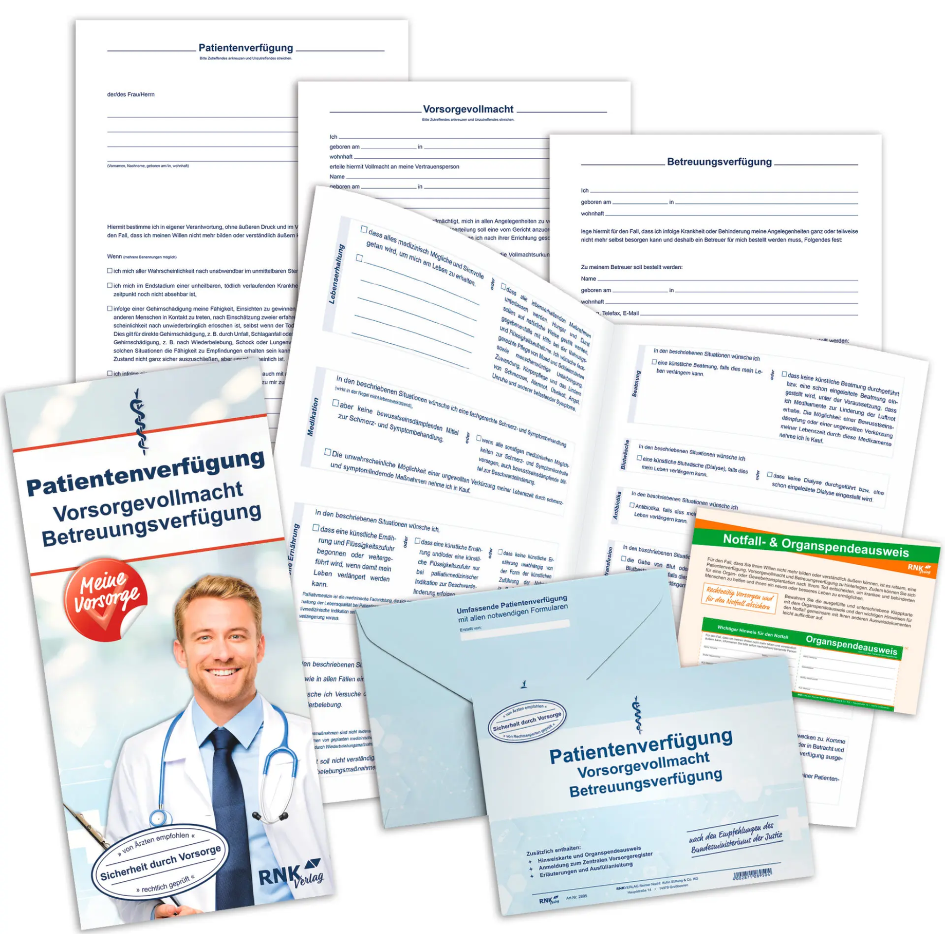 Patientenverfügung im C5 Umschlag
