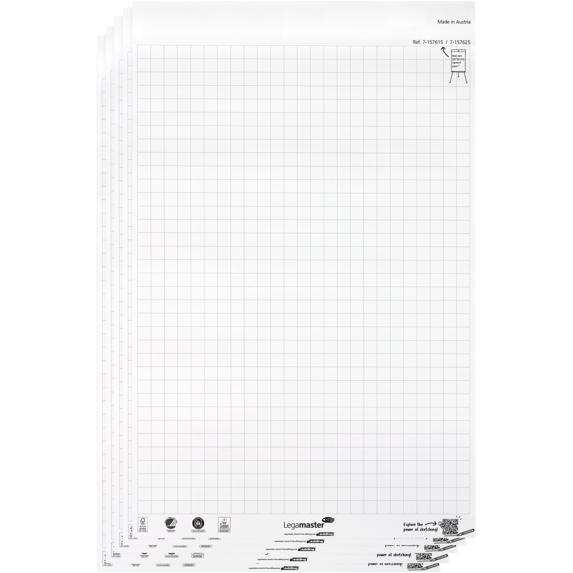 Flipchart-Block SKETCH ECO
