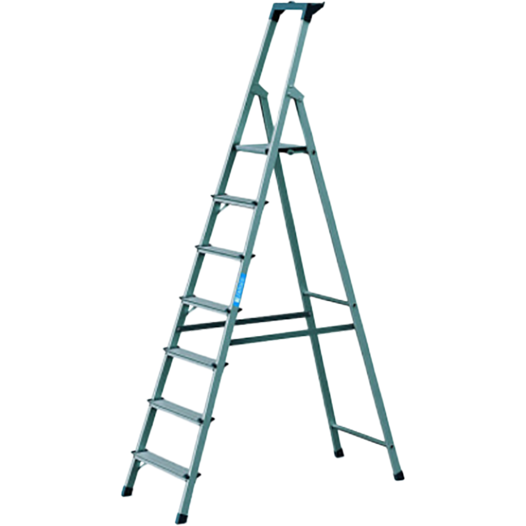 Stufenstehleiter, Aluminium eloxiert