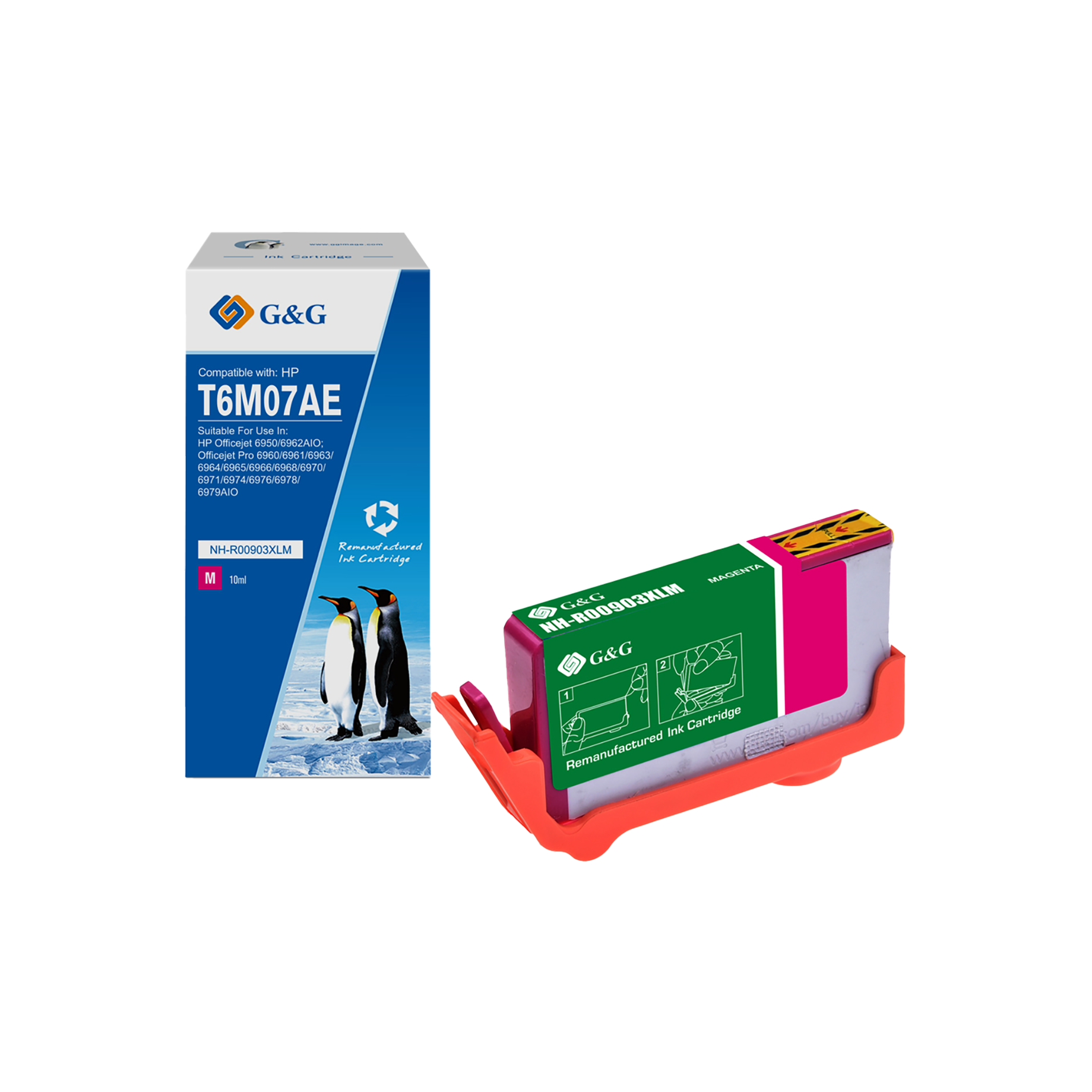 Inkjetpatrone für HP