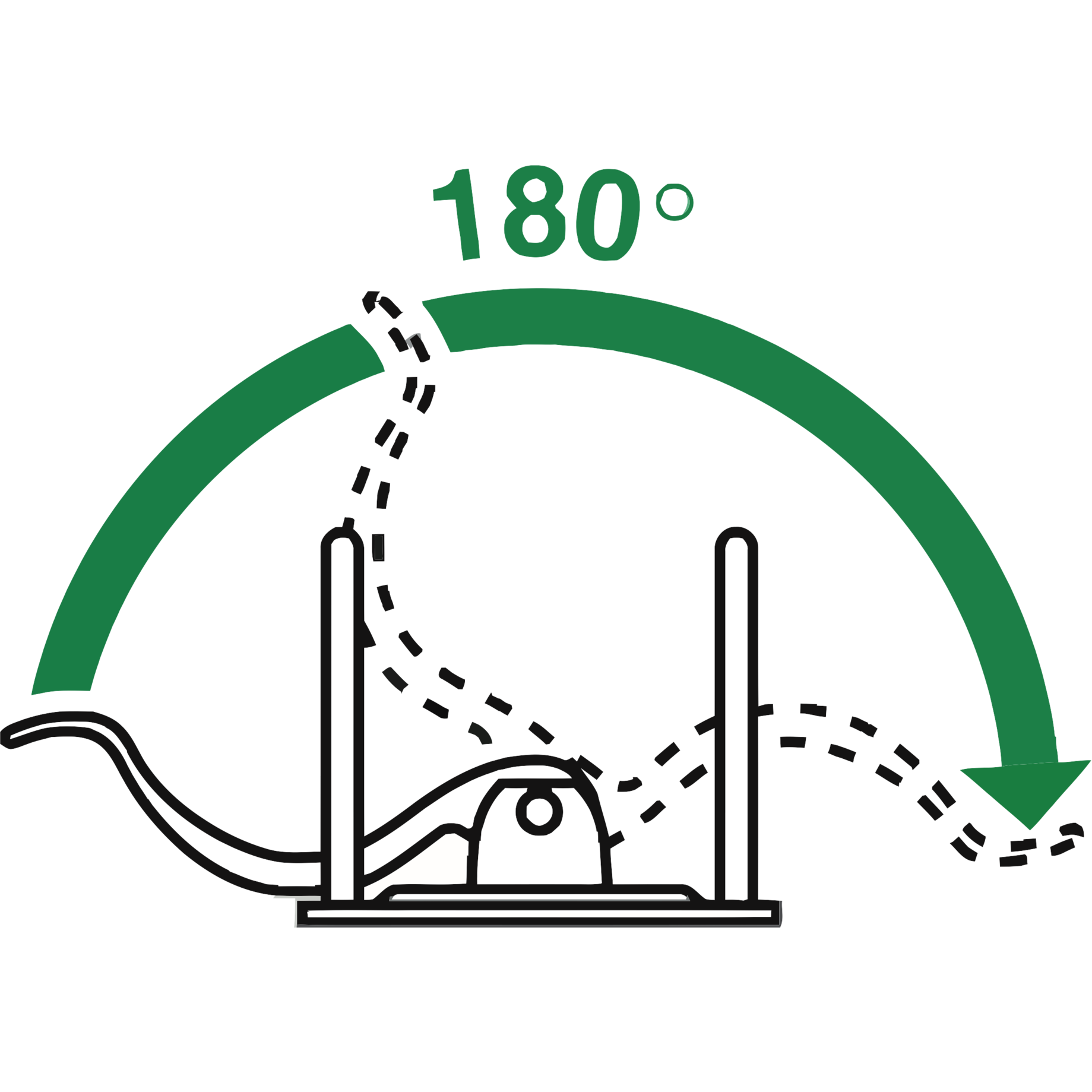 Qualitäts-Ordner 180°, Plastik