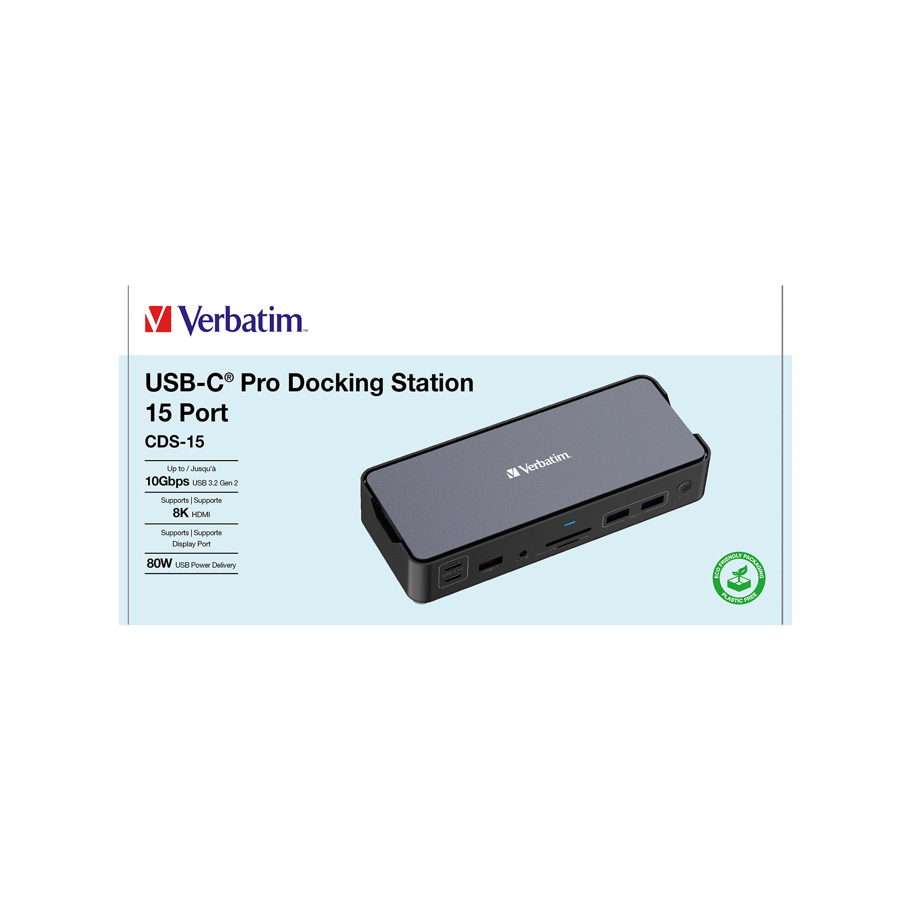 Docking Station, USB-C Pro 15-Port