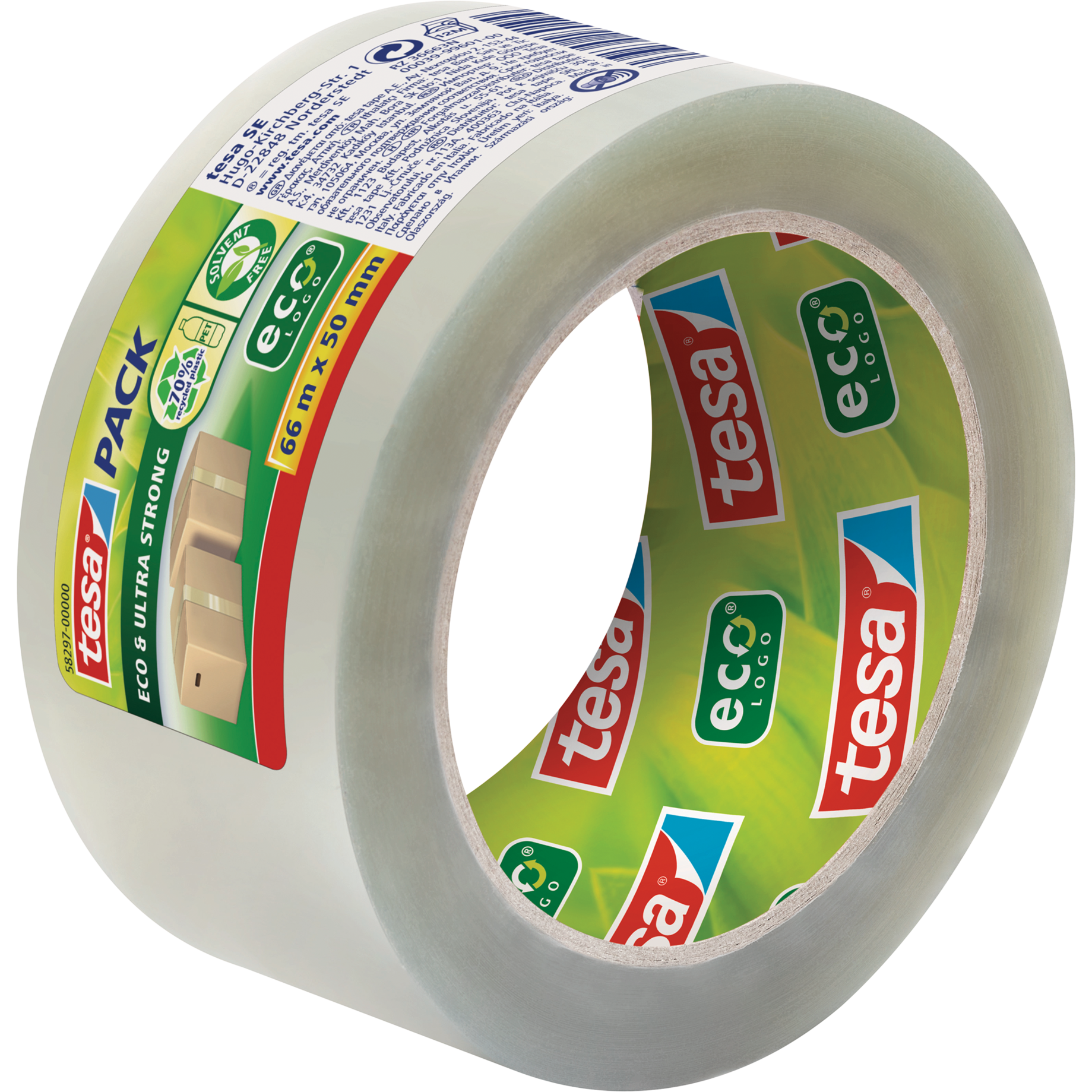 tesapack® Eco & Ultra Strong ecoLogo®
