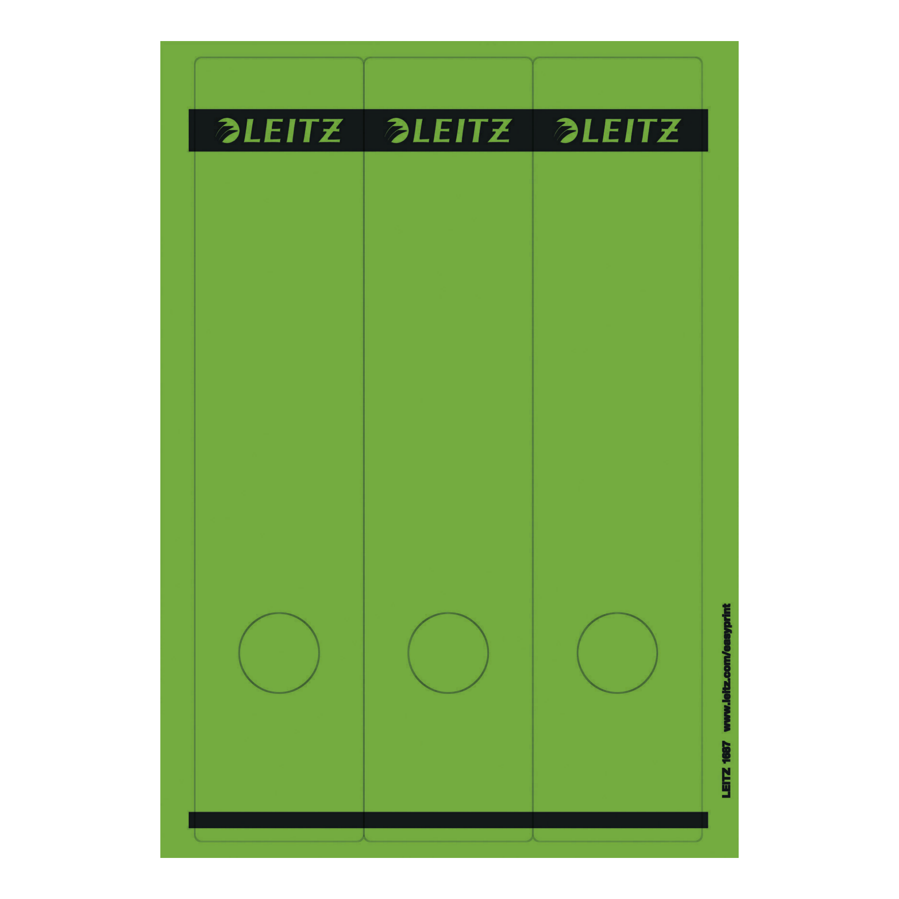 PC-beschriftbares Ordner-Rückenschild