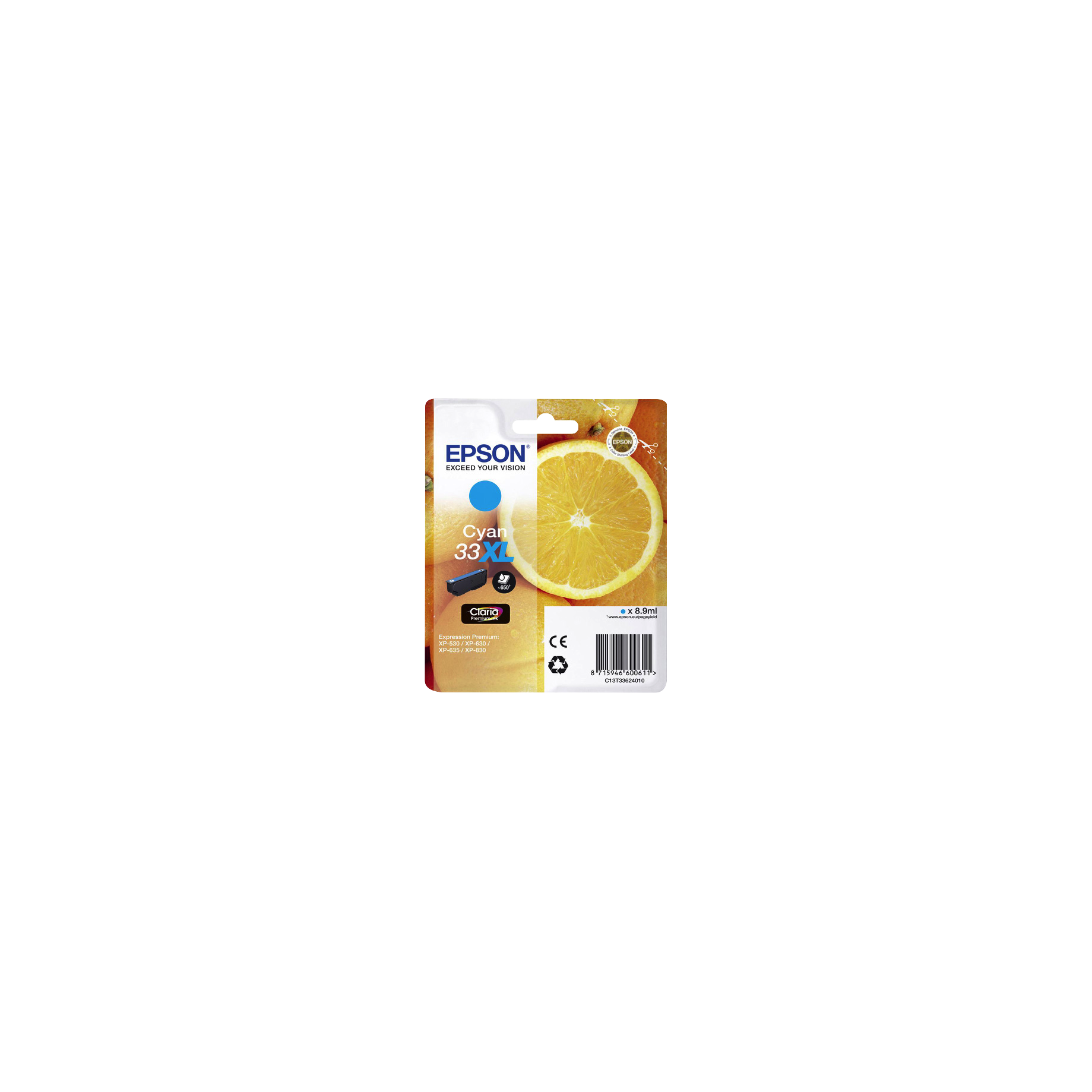 Inkjetpatrone 33XL