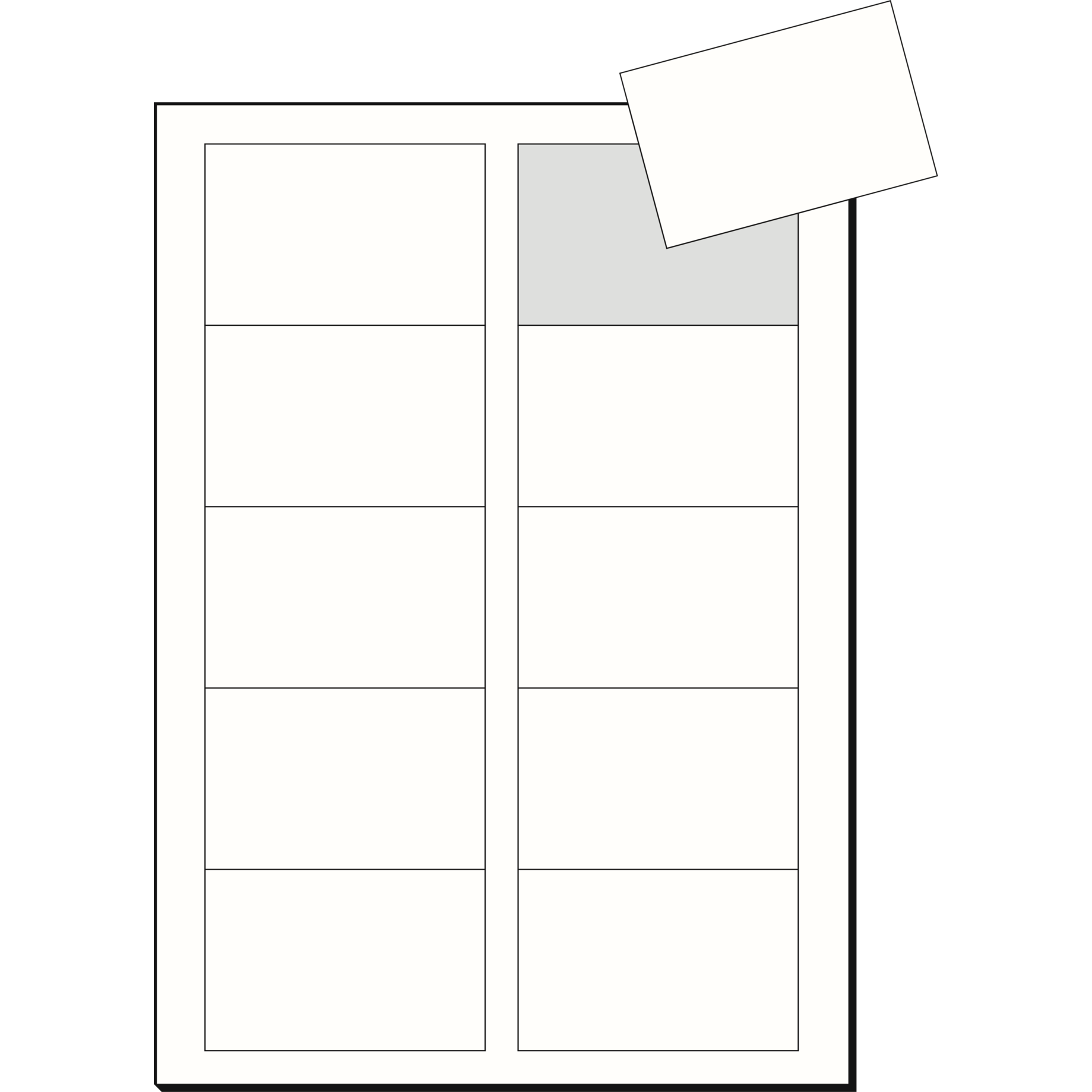 Visitenkarte, 3C