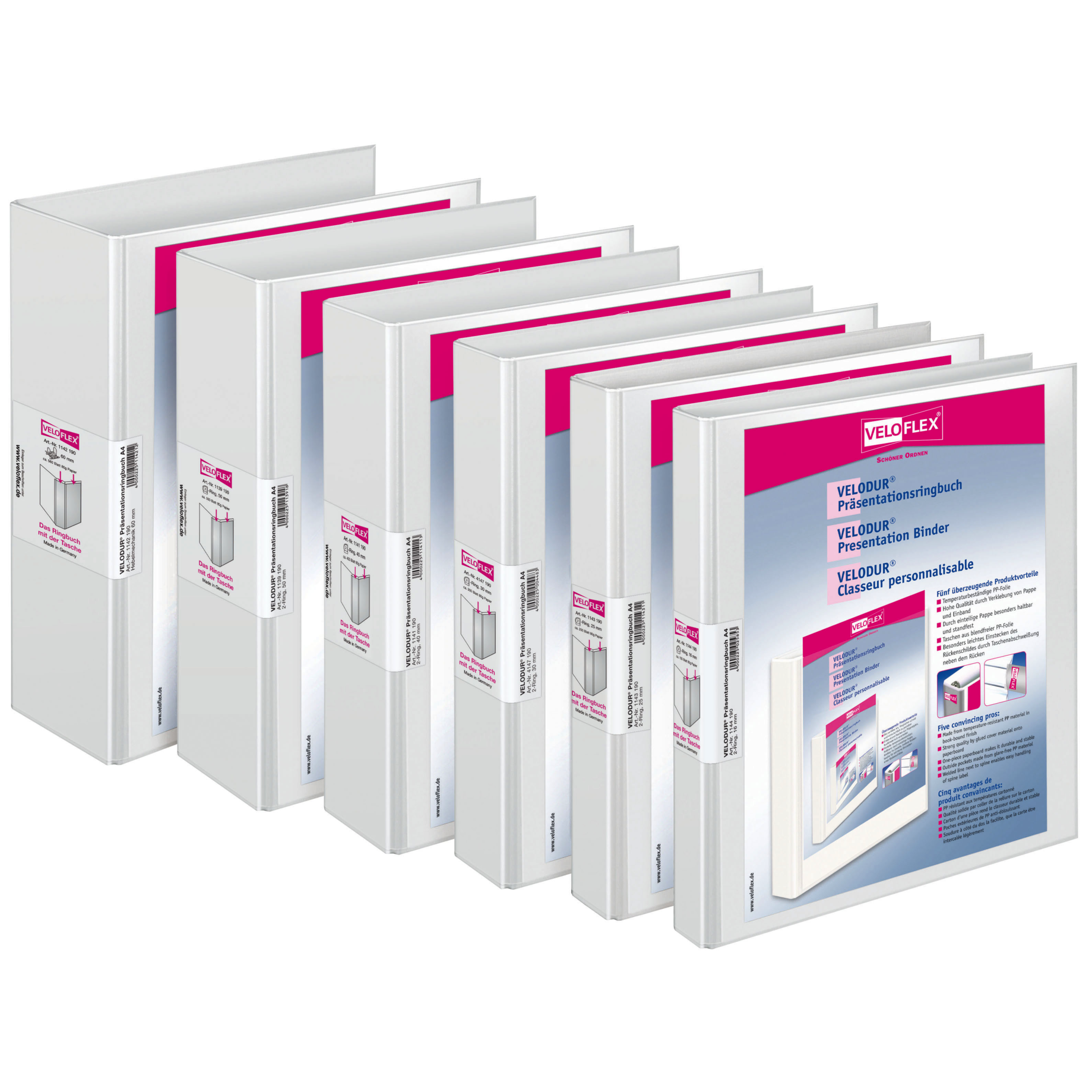 Präsentationsringbuch VELODUR®