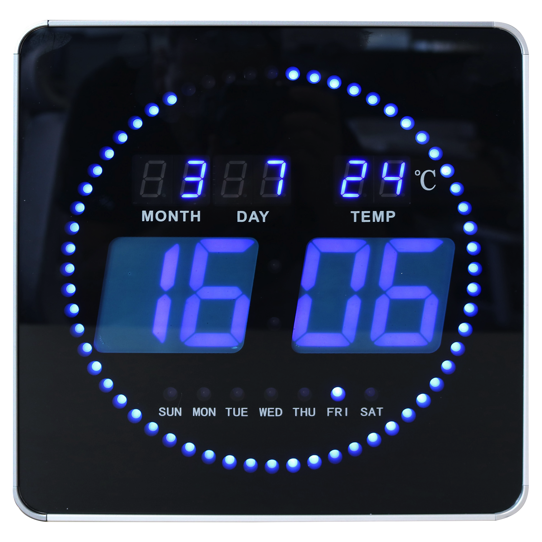 LED Uhr FLO