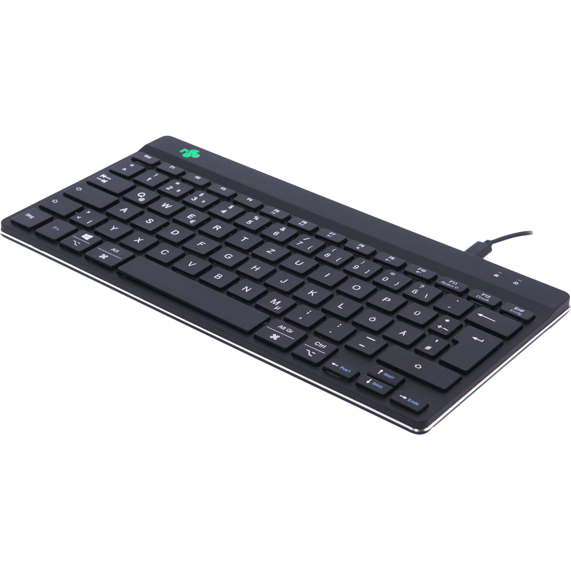 Ergonomische Tastatur R-Go Compact Break, kabelgebunden