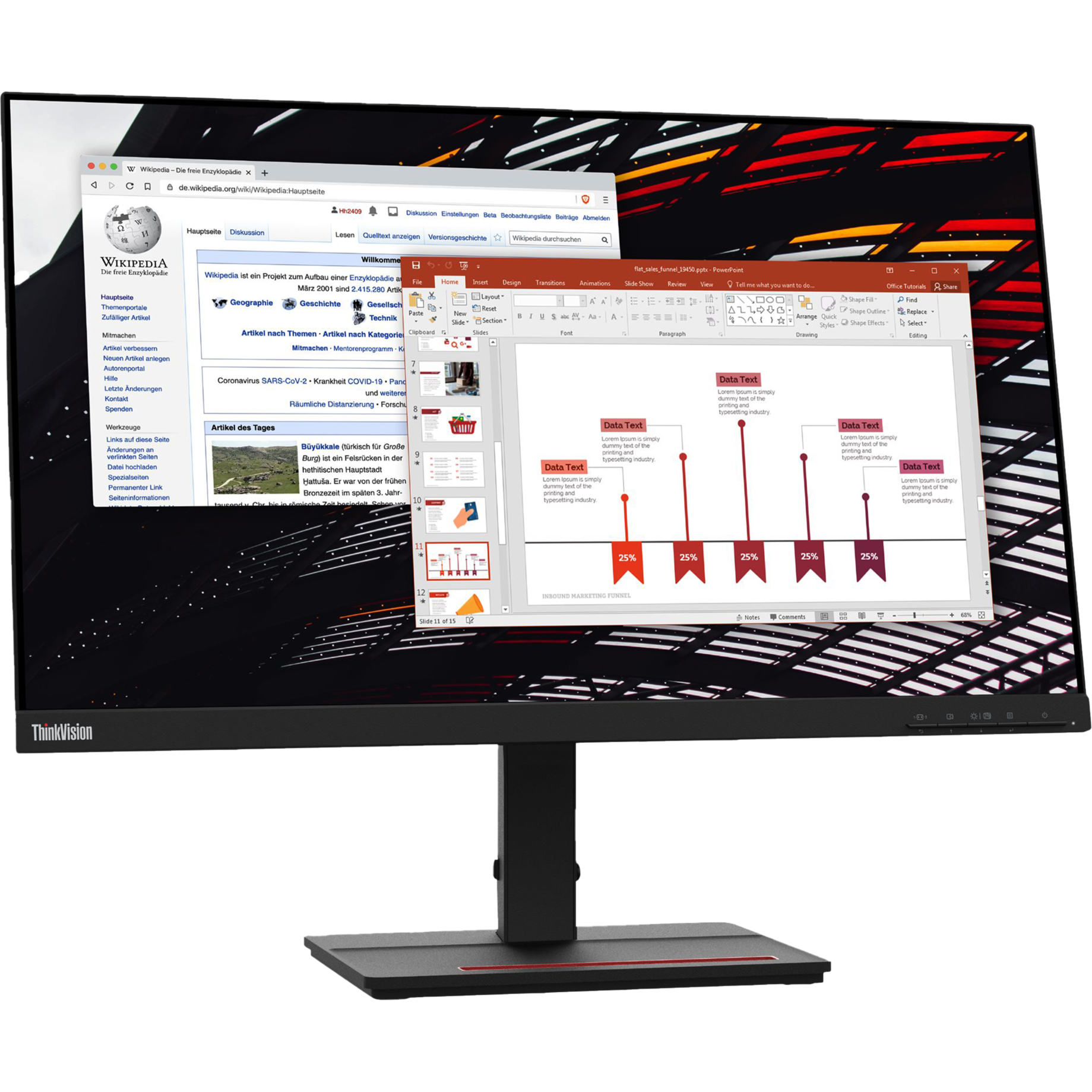 LCD-Monitor ThinkVision S24e-20