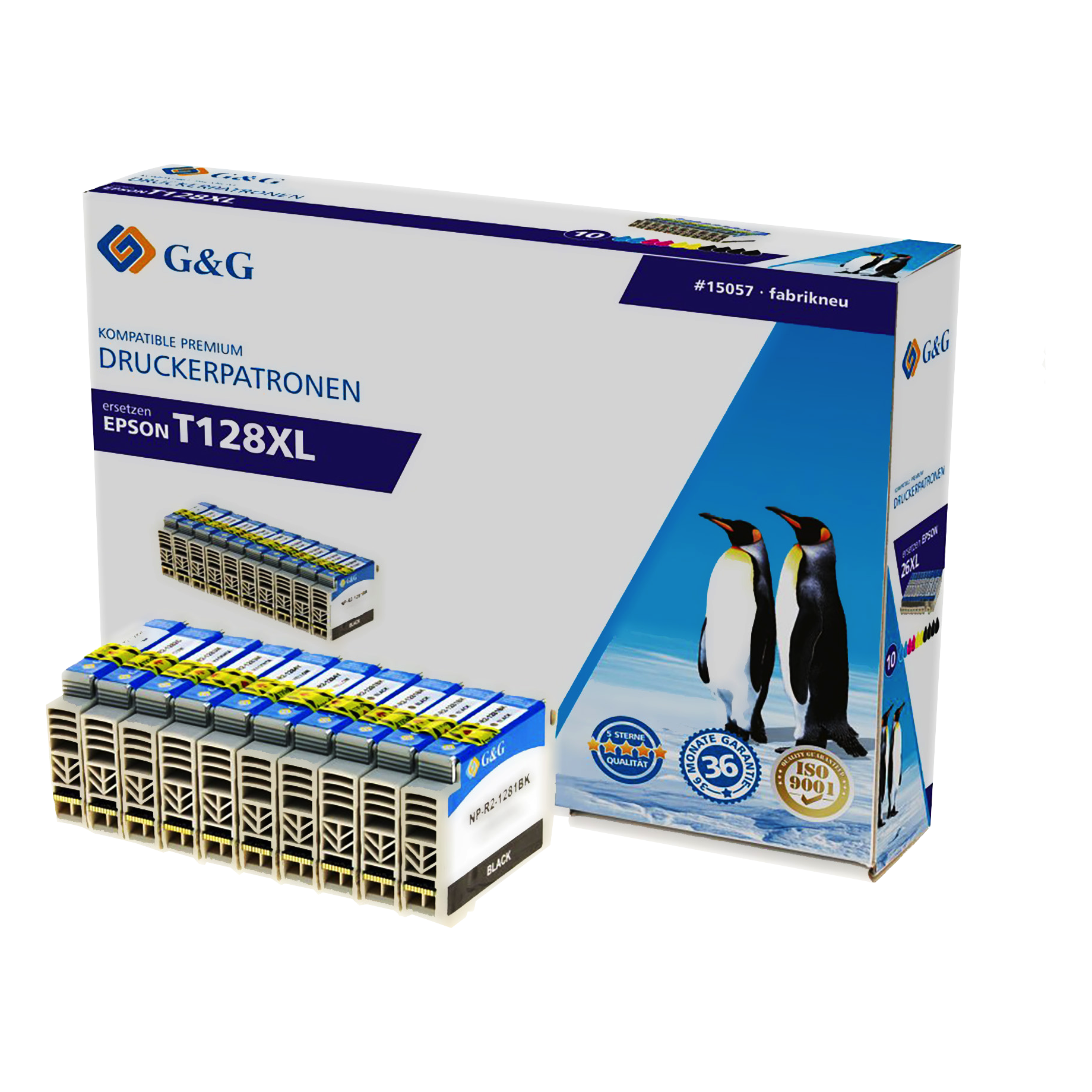 MultipackInkjetpatrone kompatibel zu EPSON Multipack T128