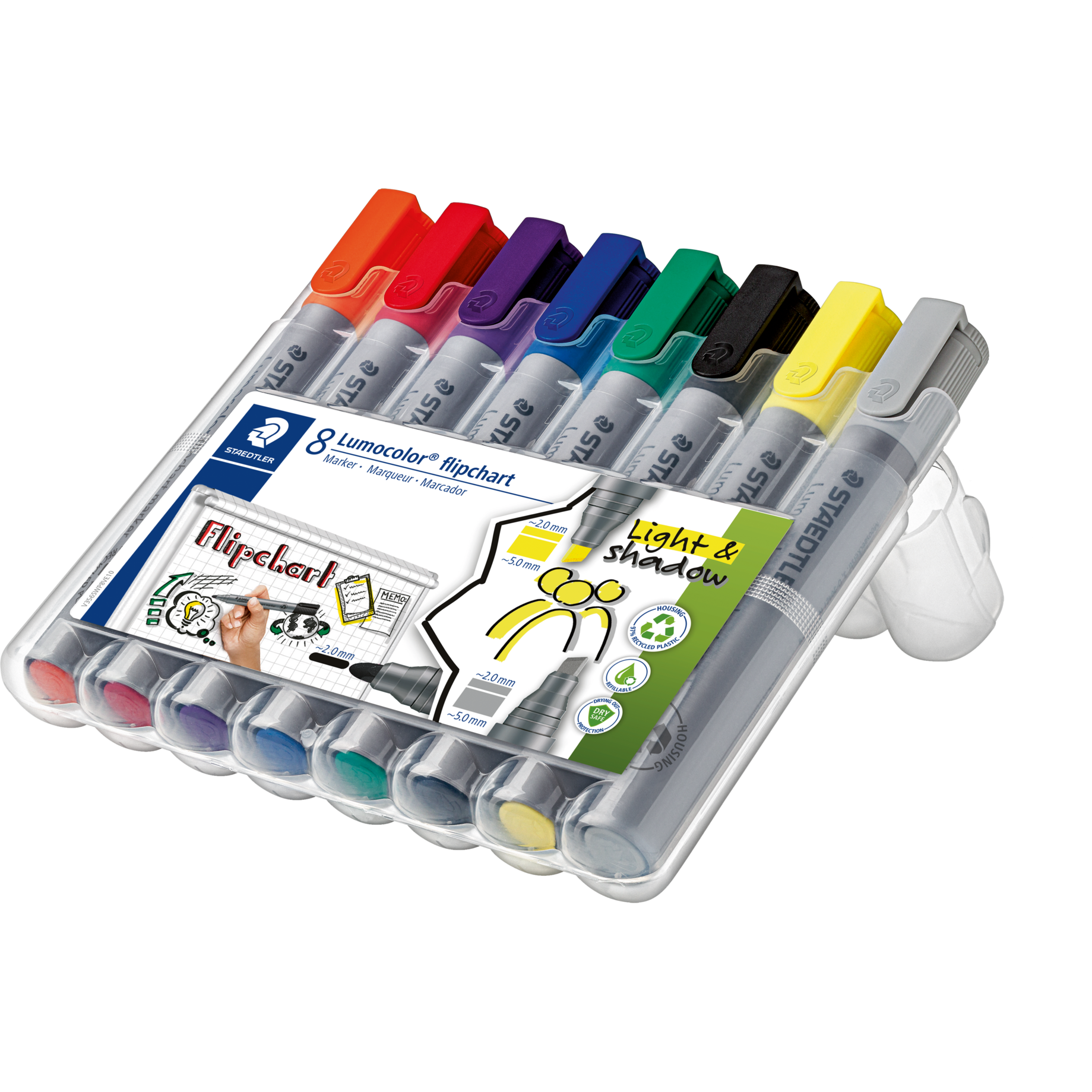 Lumocolor® Flipchartmarker 356 SWP8 Lumocolor® Flipchartmarker 356 SWP8