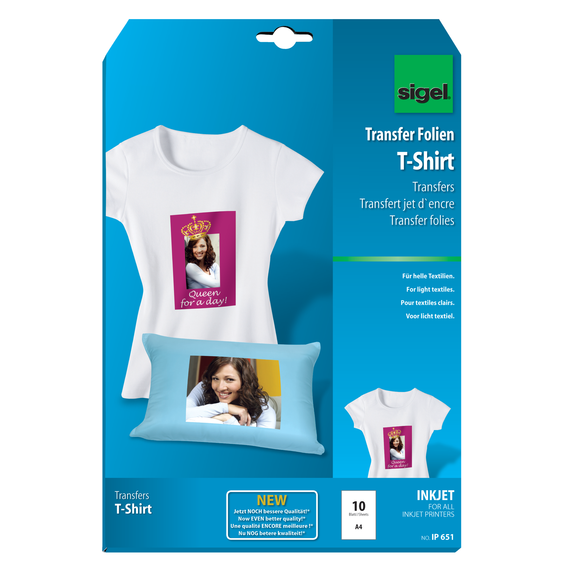 InkJet-Transfer-Folie für T-Shirts