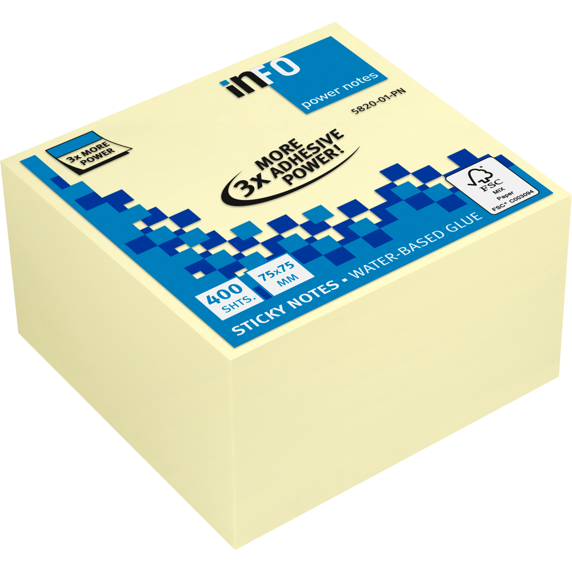 Haftnotizen Power Notes - gelb