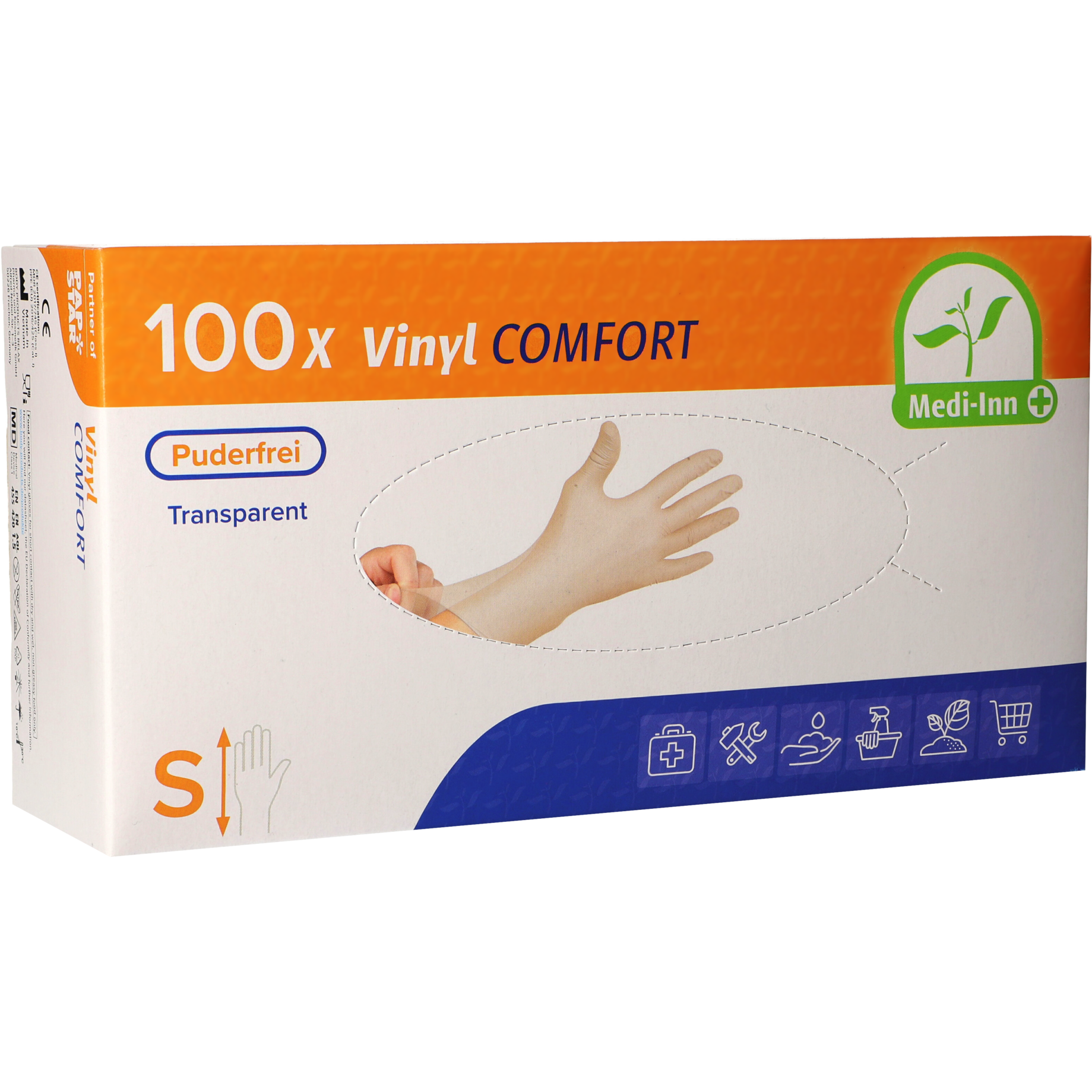 Handschuhe Einweg, Vinyl