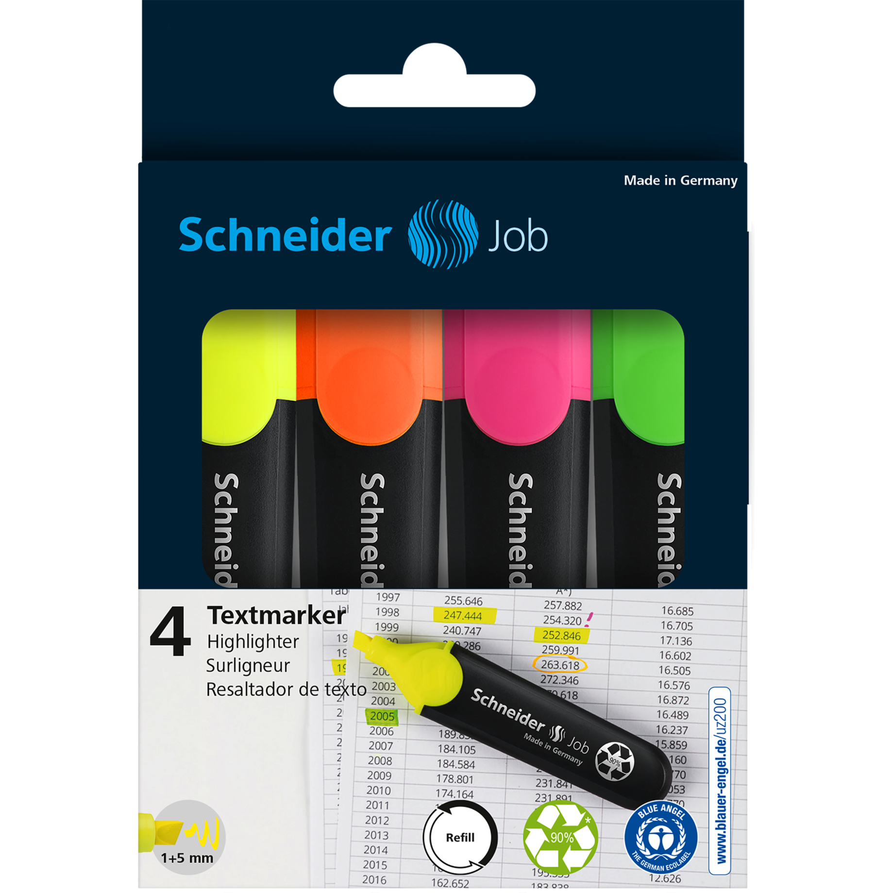 Textmarker Job