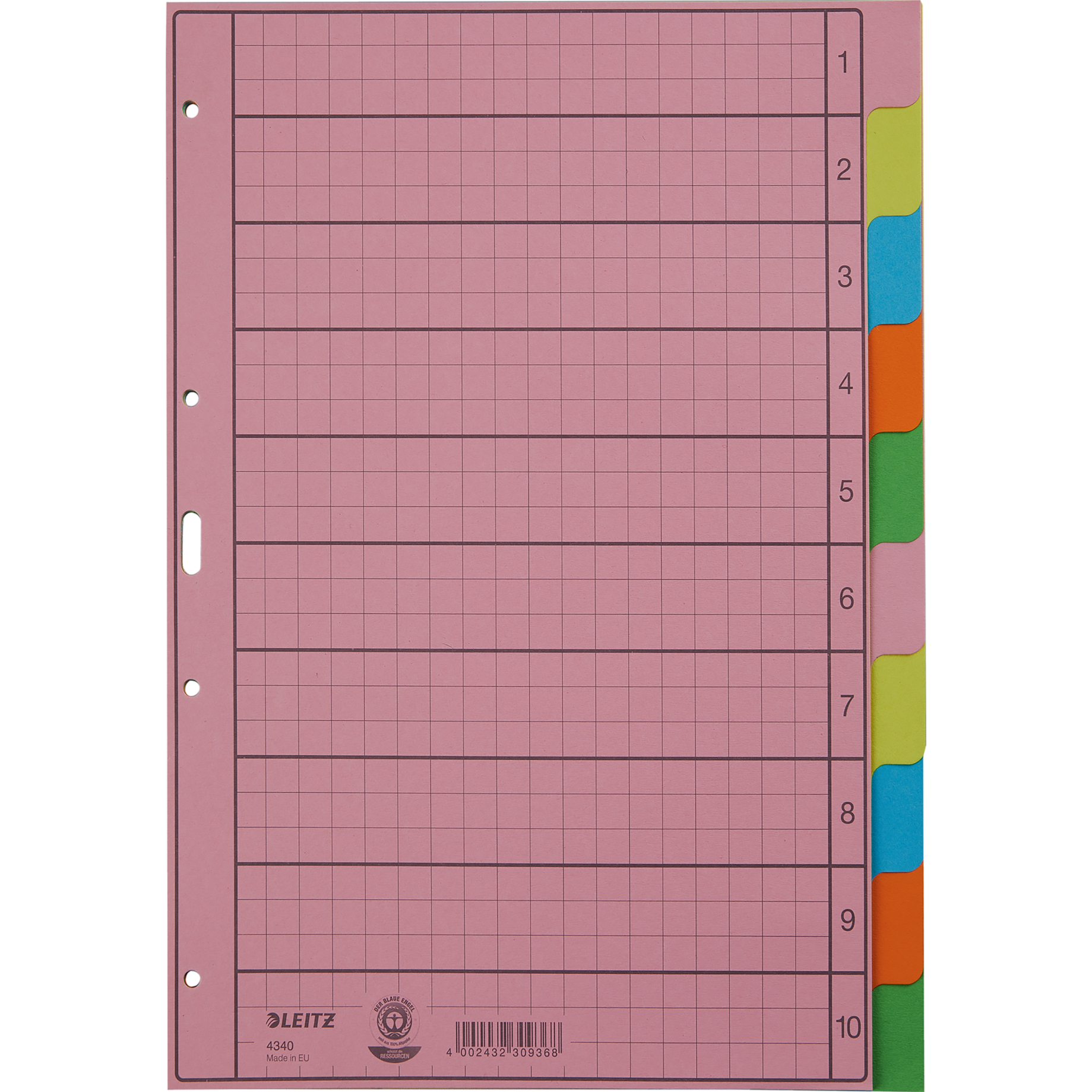 Blanko-Register, Tauenpapier
