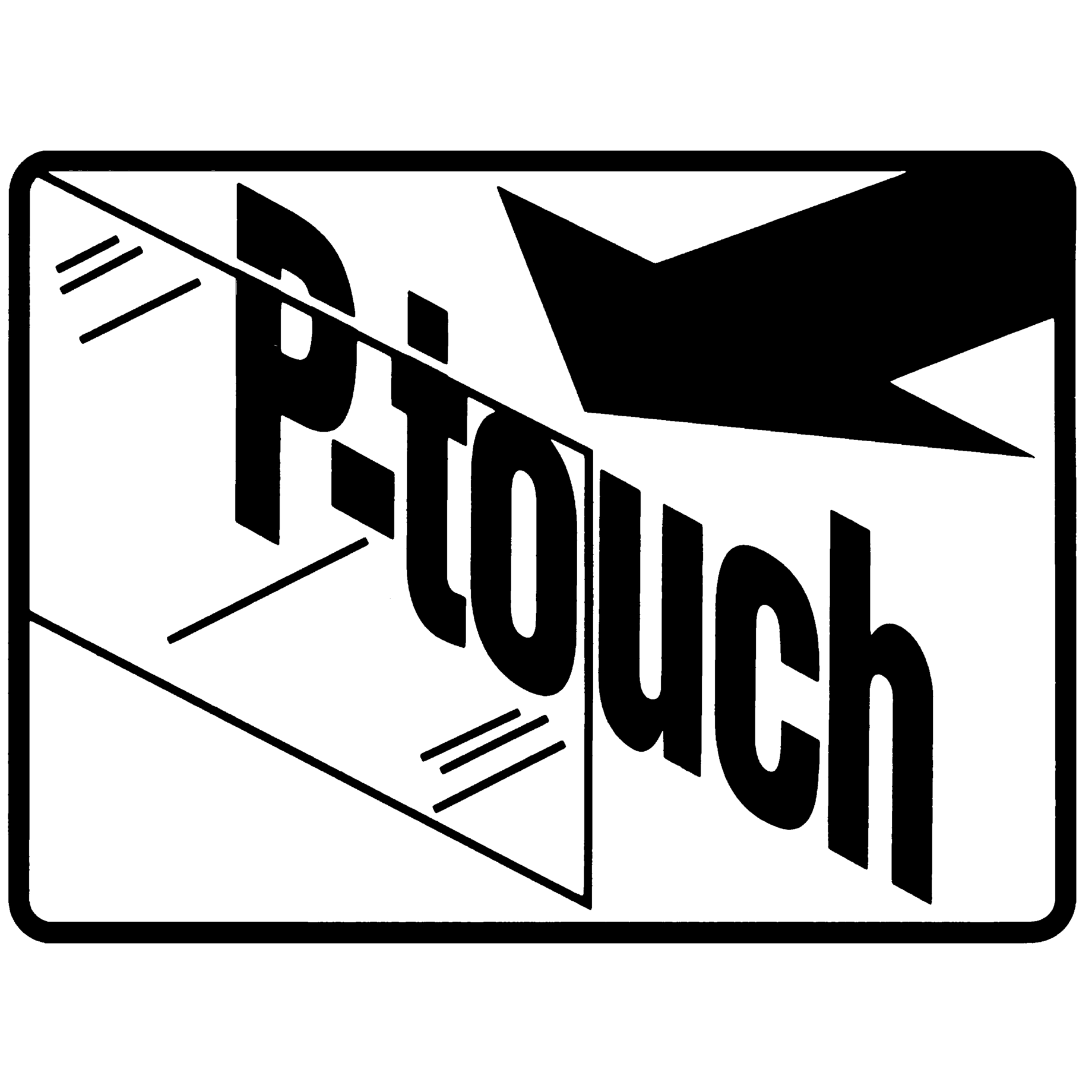 TZe-Schriftbandkassette für P-touch, laminiert