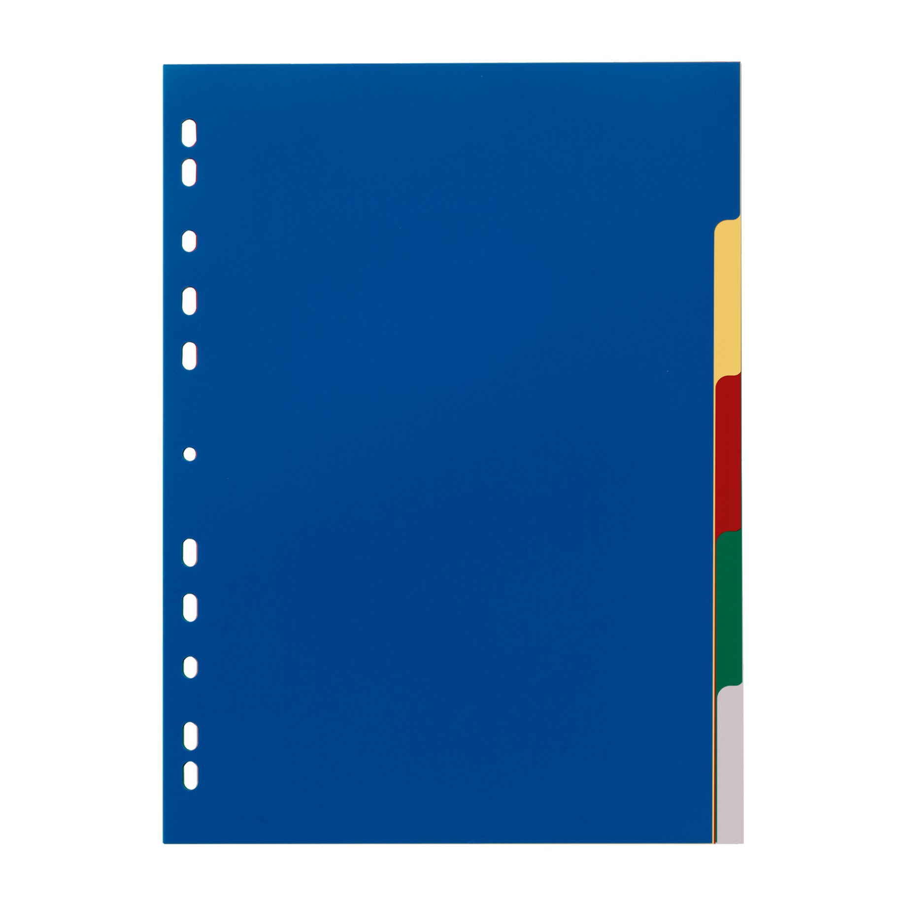 Blanko-Register, Kunststoff