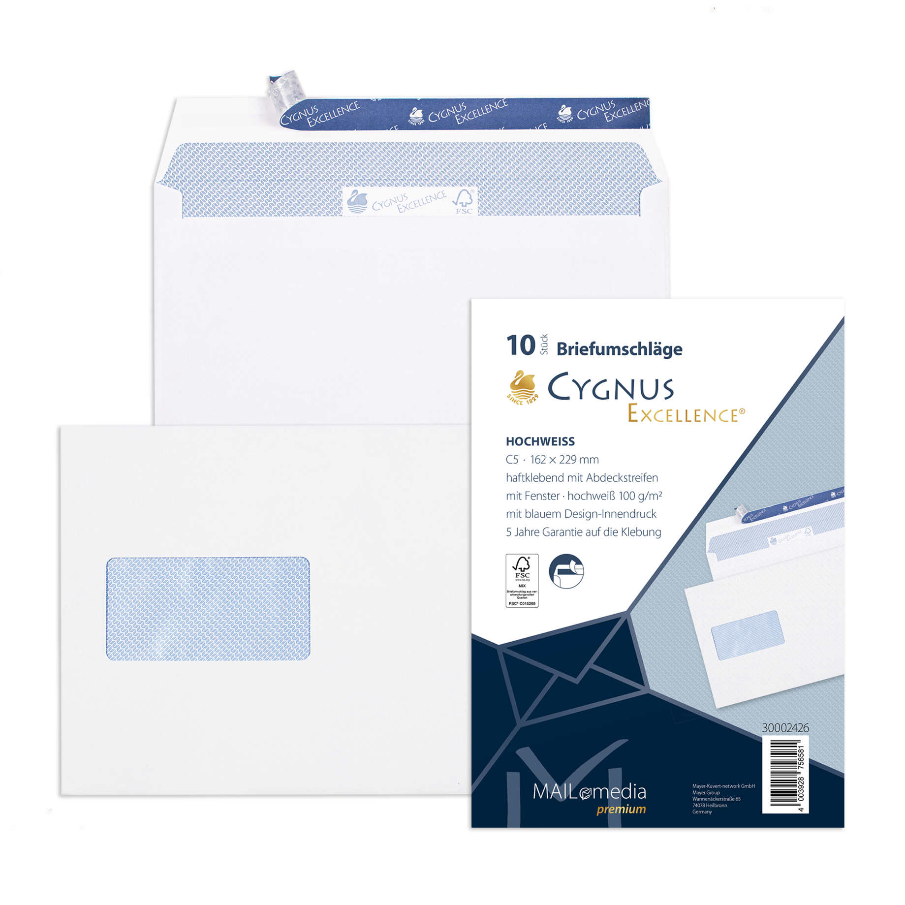 Briefumschlag CYGNUS EXCELLENCE®