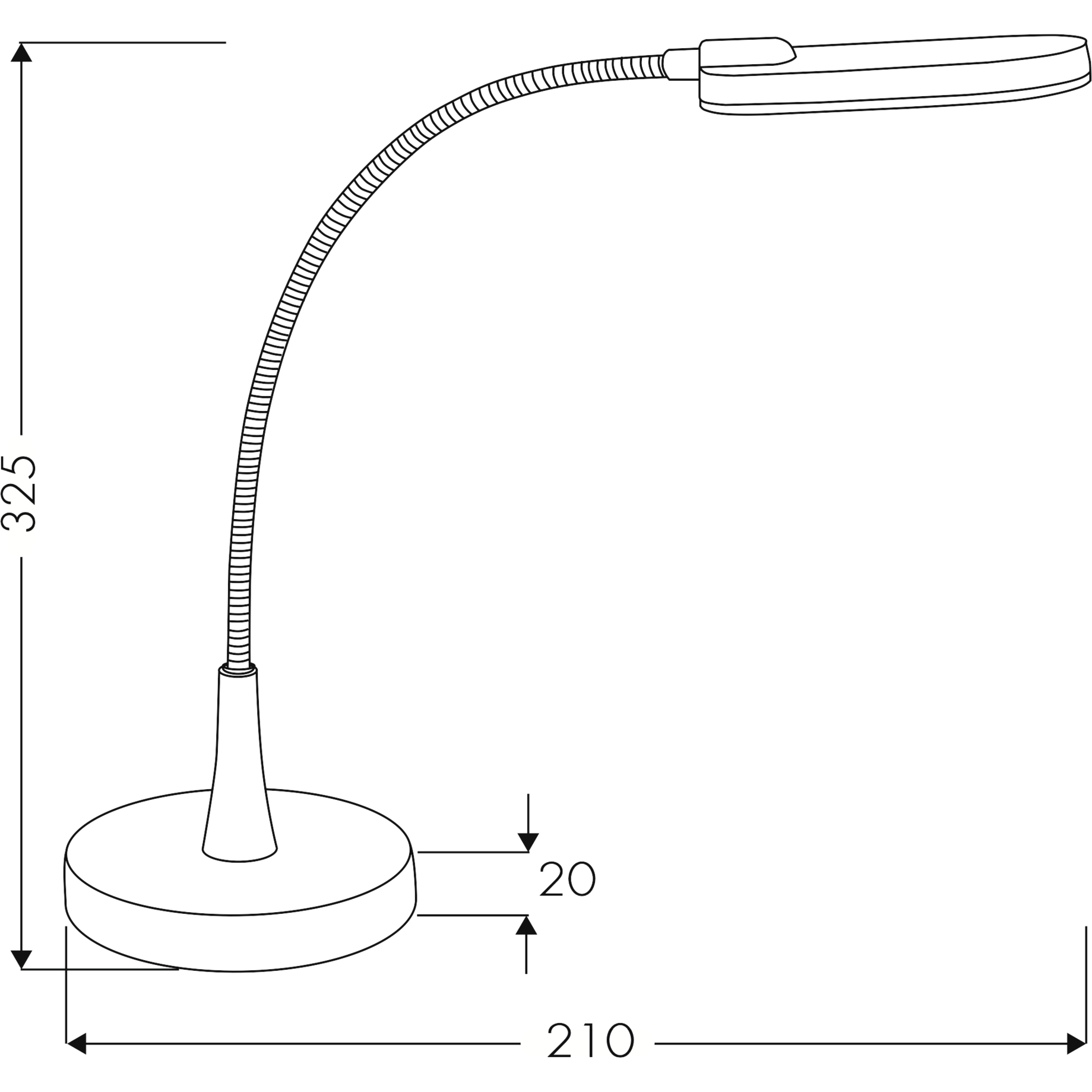 LED-Schreibtischleuchte