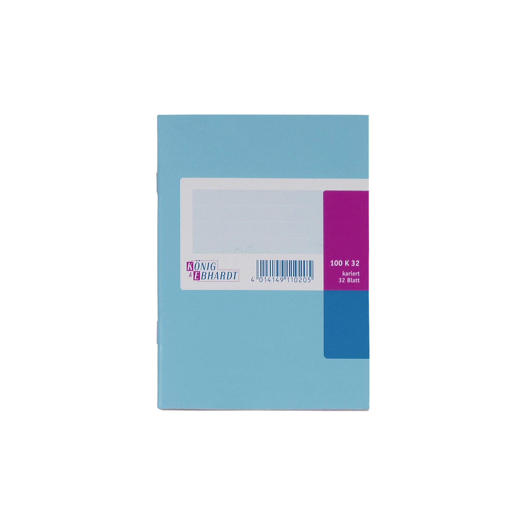 Geschäftsbuch DIN A6, Einband Glanzkarton PVC-kaschiert