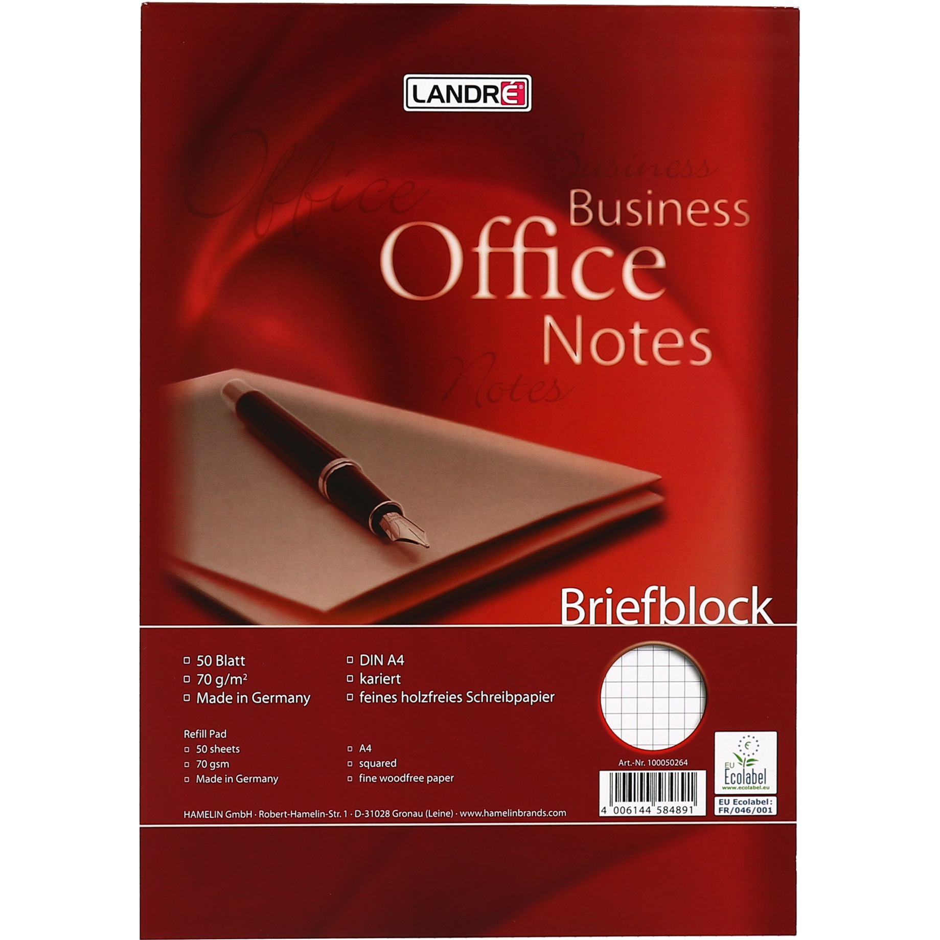 Briefblock Office