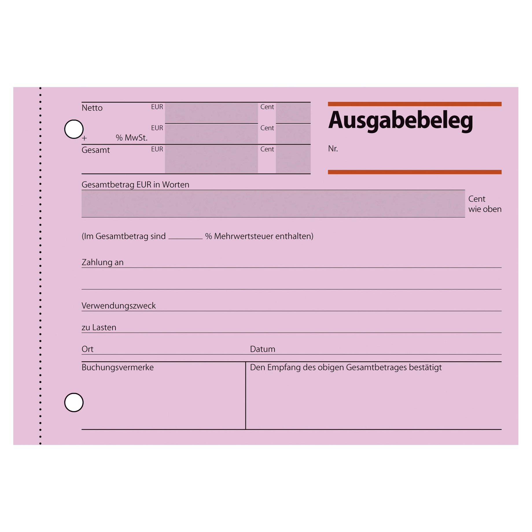 Ausgabebeleg