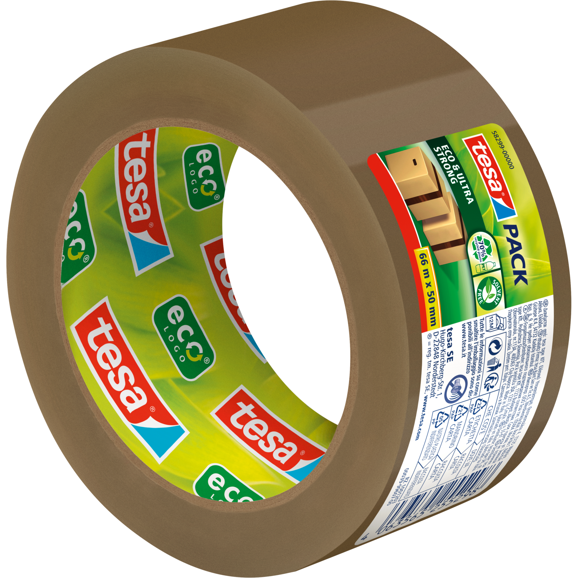 tesapack® Eco & Ultra Strong ecoLogo®