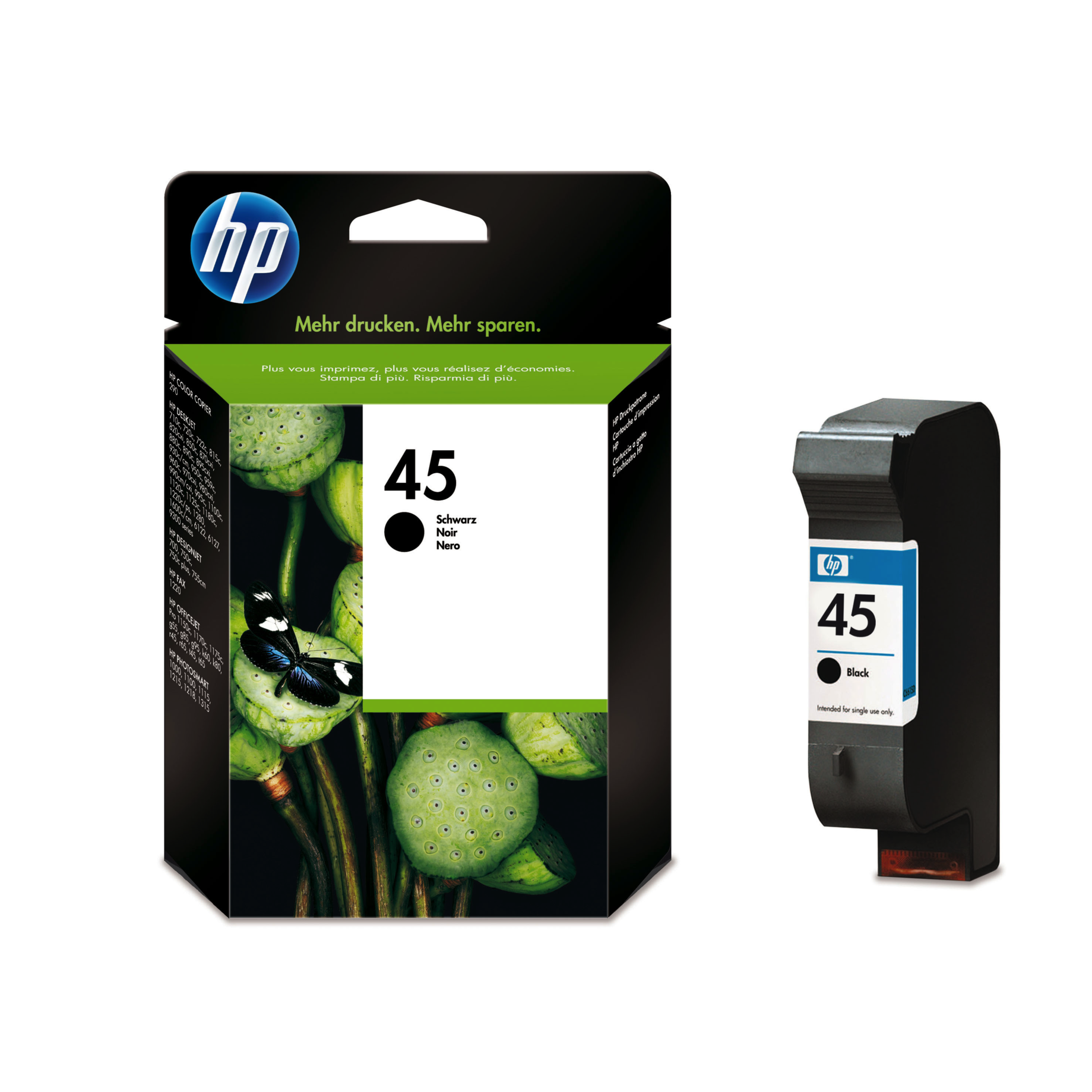 HP Inkjetpatrone 45