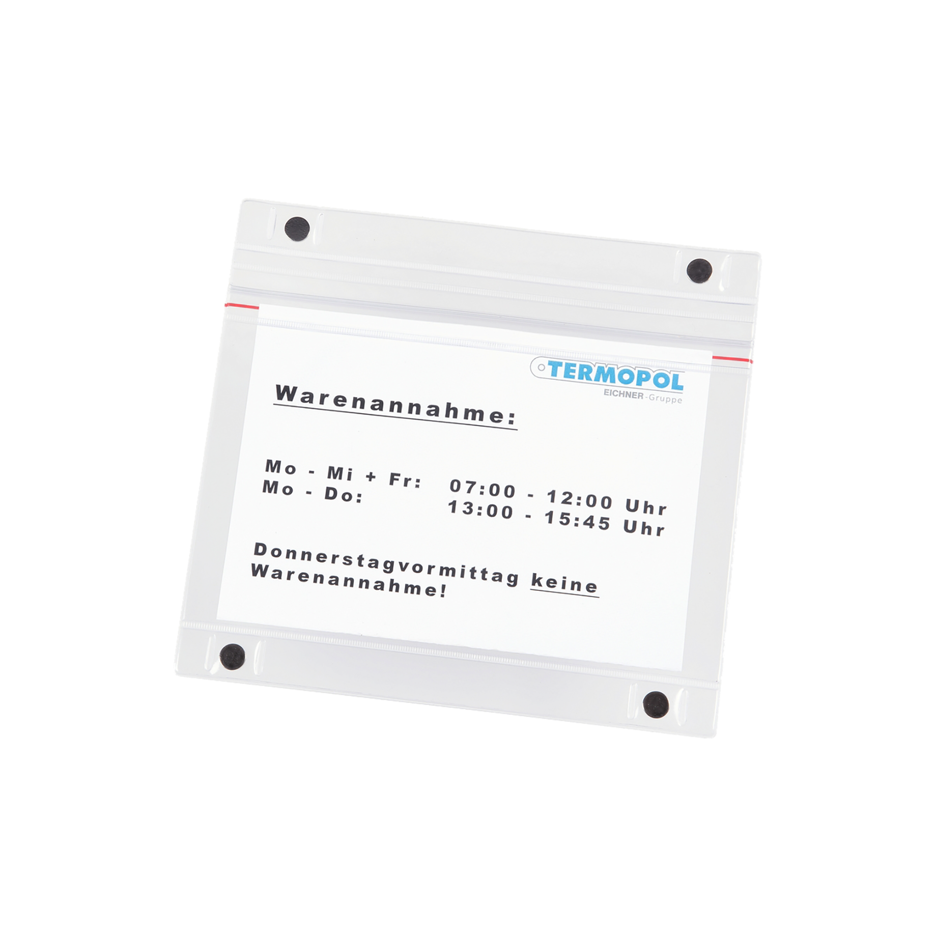 Magnettasche mit Druckverschlussband