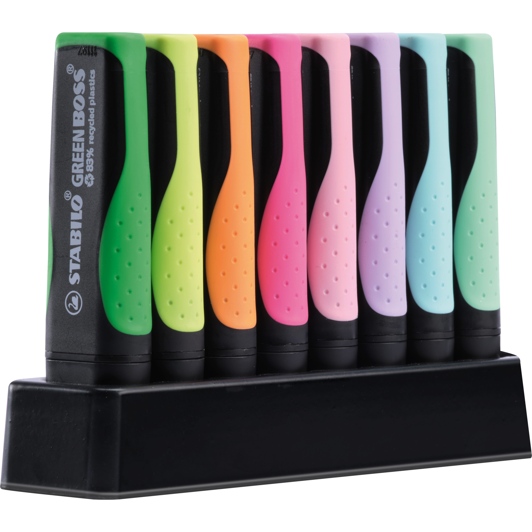Textmarker STABILO® GREEN BOSS® Tischset