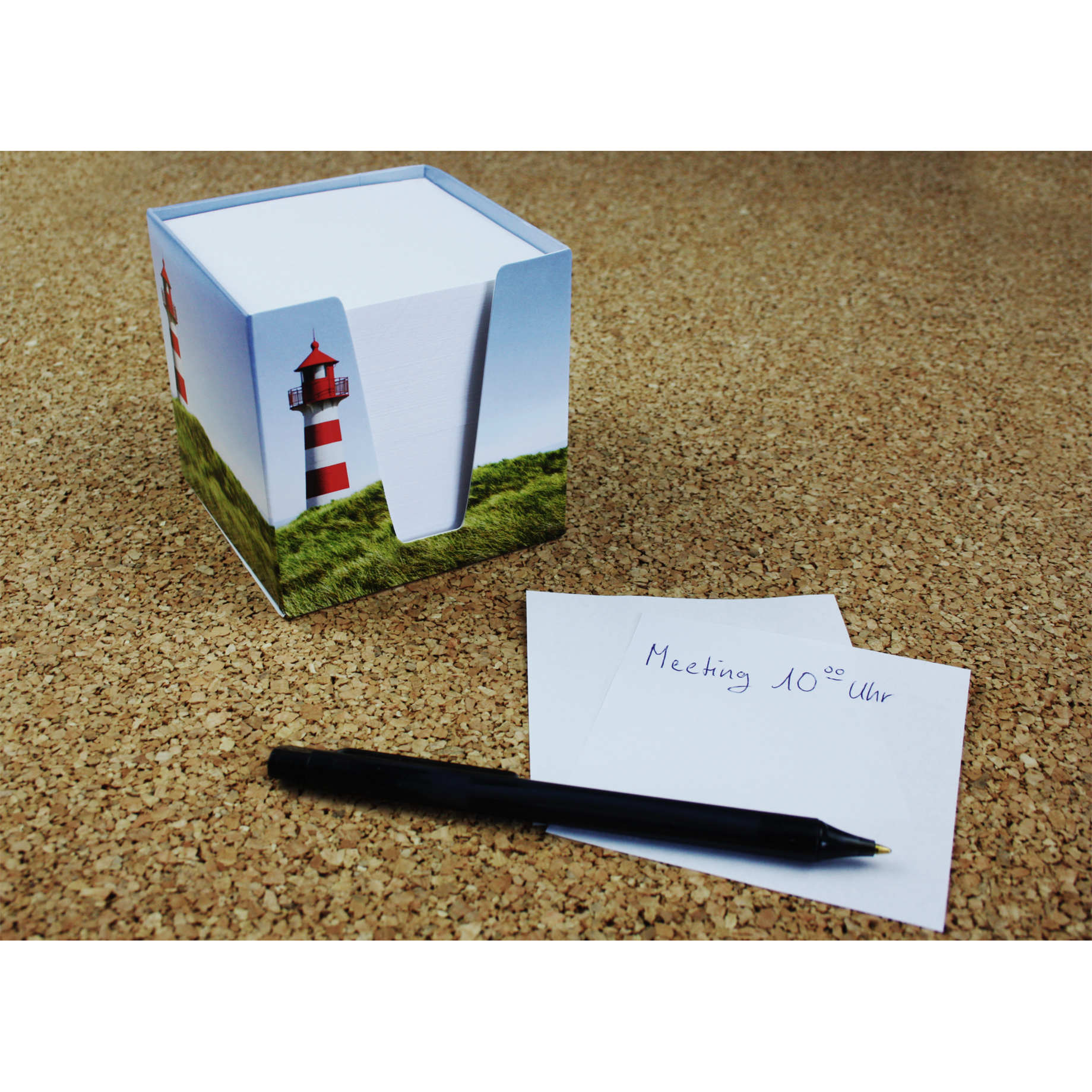 Zettelbox Leuchtturm